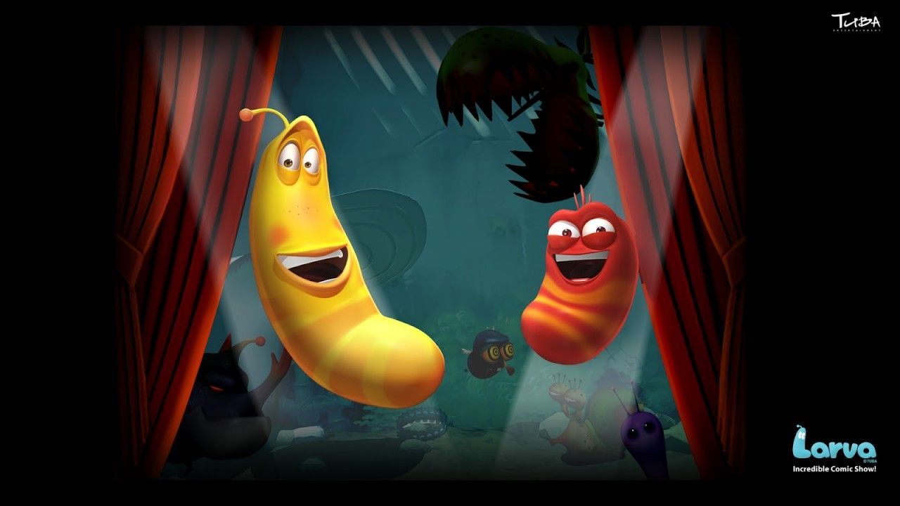 Larva Cartoon Wallpaper