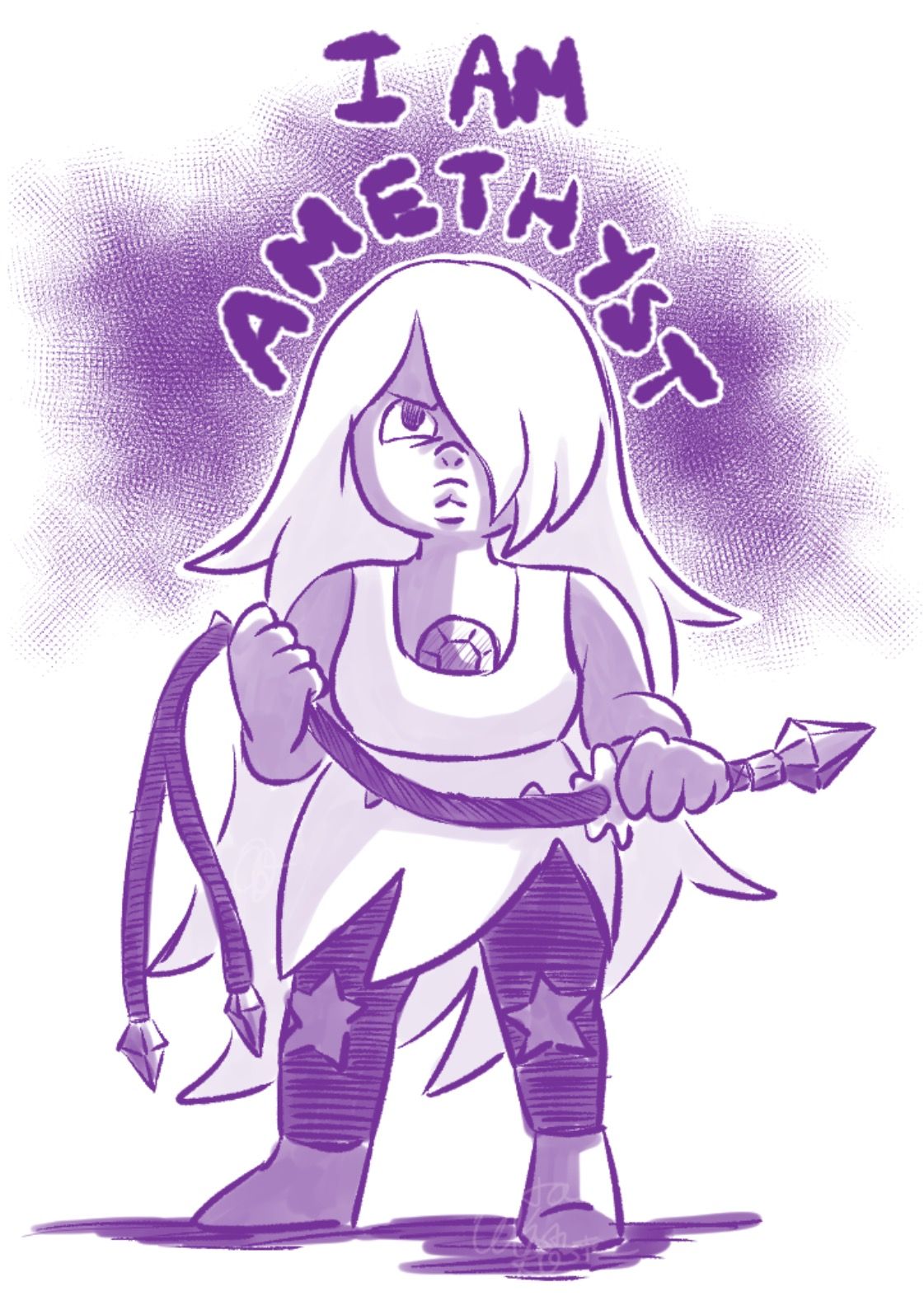 Steven Universe. Amethyst steven universe, Steven universe characters, Steven universe gem