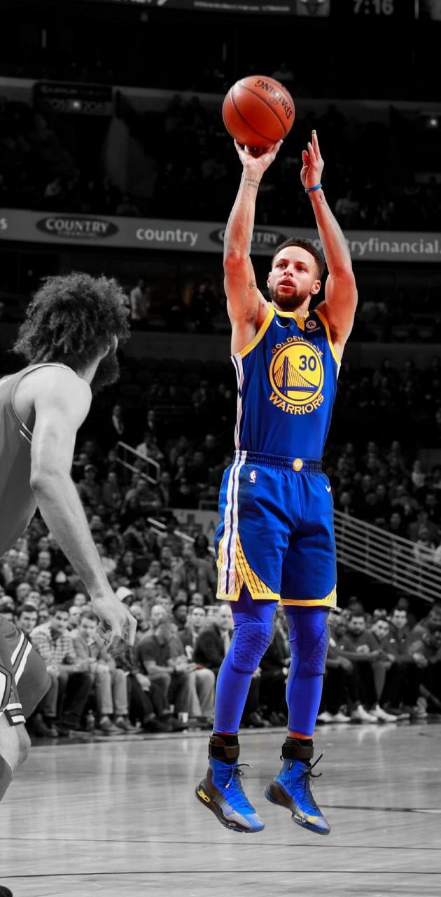 HD steph curry shooting wallpapers