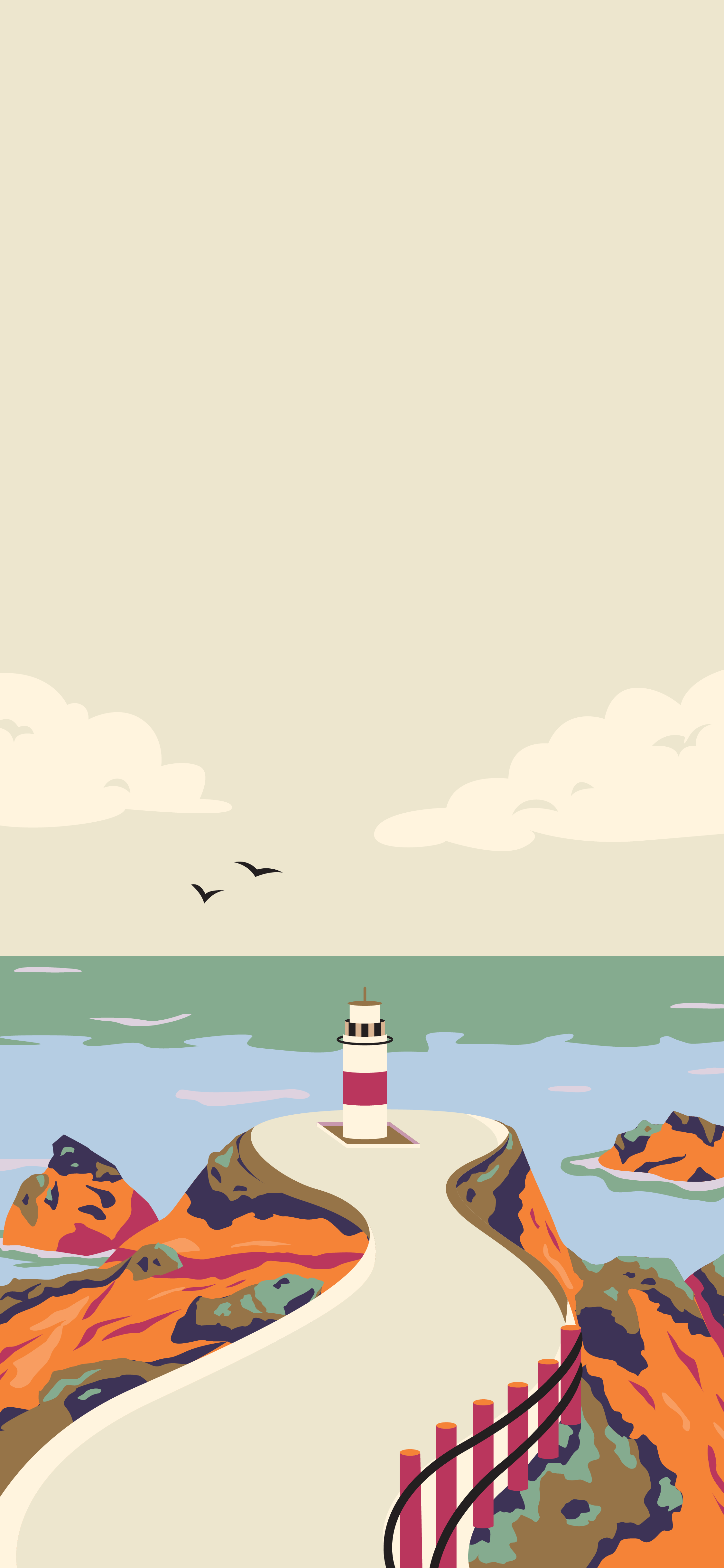 4K minimalist iPhone wallpaper