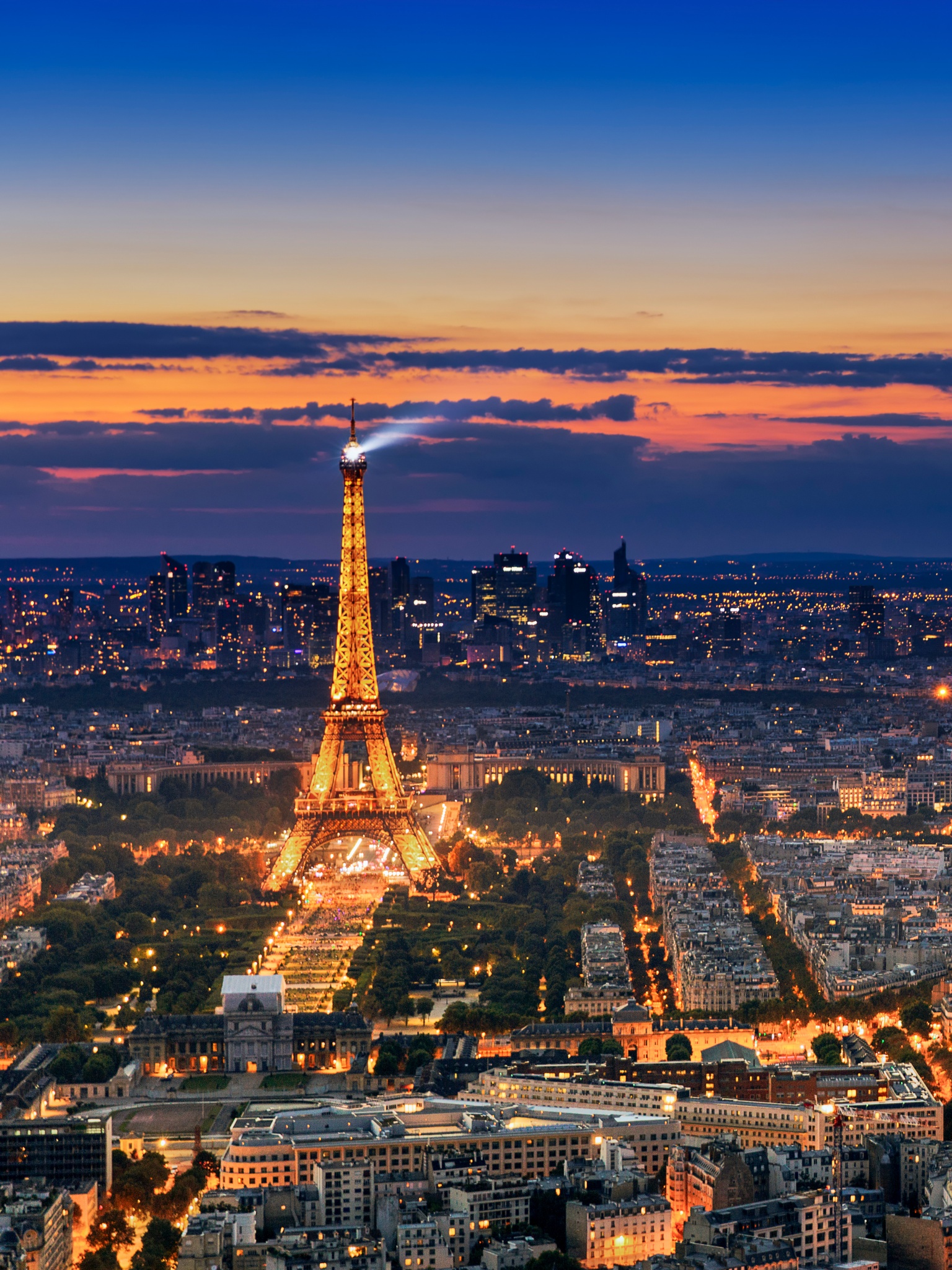 Sunset Eiffel Tower Wallpapers - Wallpaper Cave