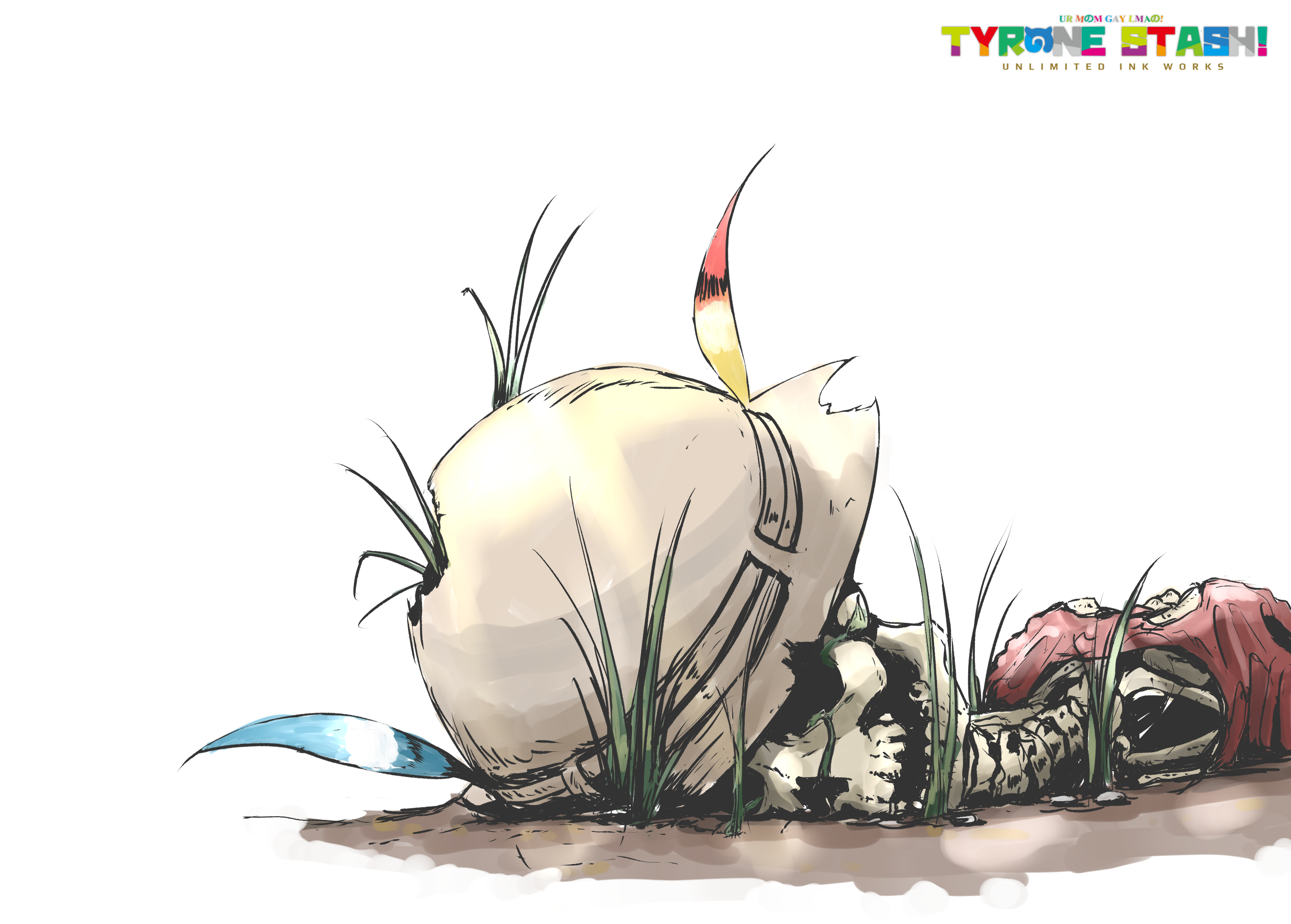 Wallpaper, Kemono Friends, Kaban Kemono Friends, skeleton 2692x1927