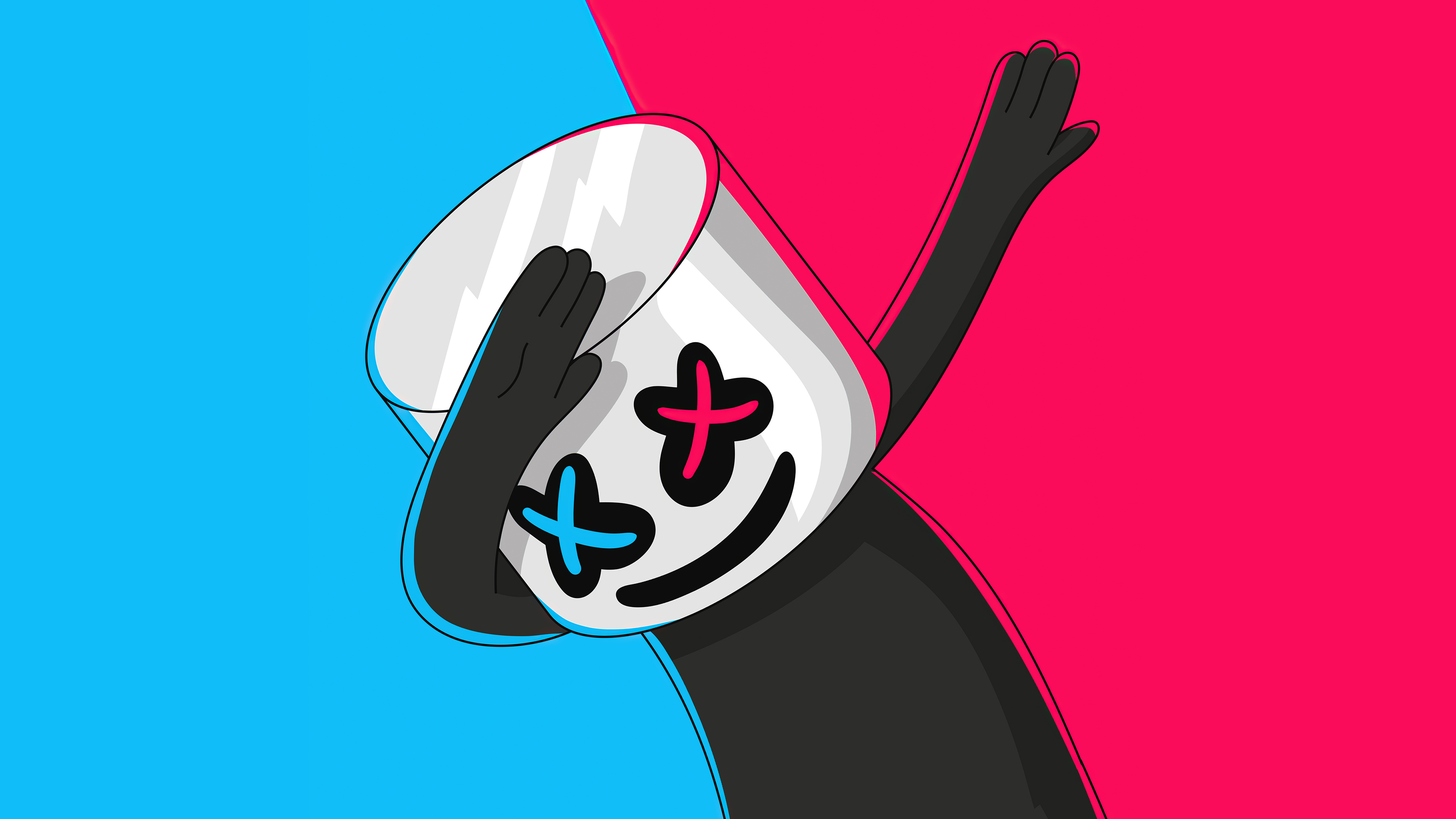 4K Marshmello Wallpaper and Background Image