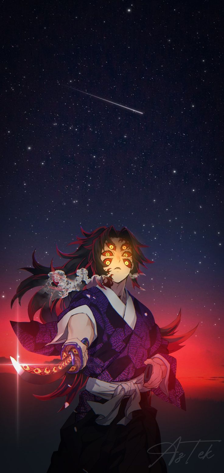 Kokushibo Demon Slayer Wallpaper. Personagens de anime, Anime, Desenhos