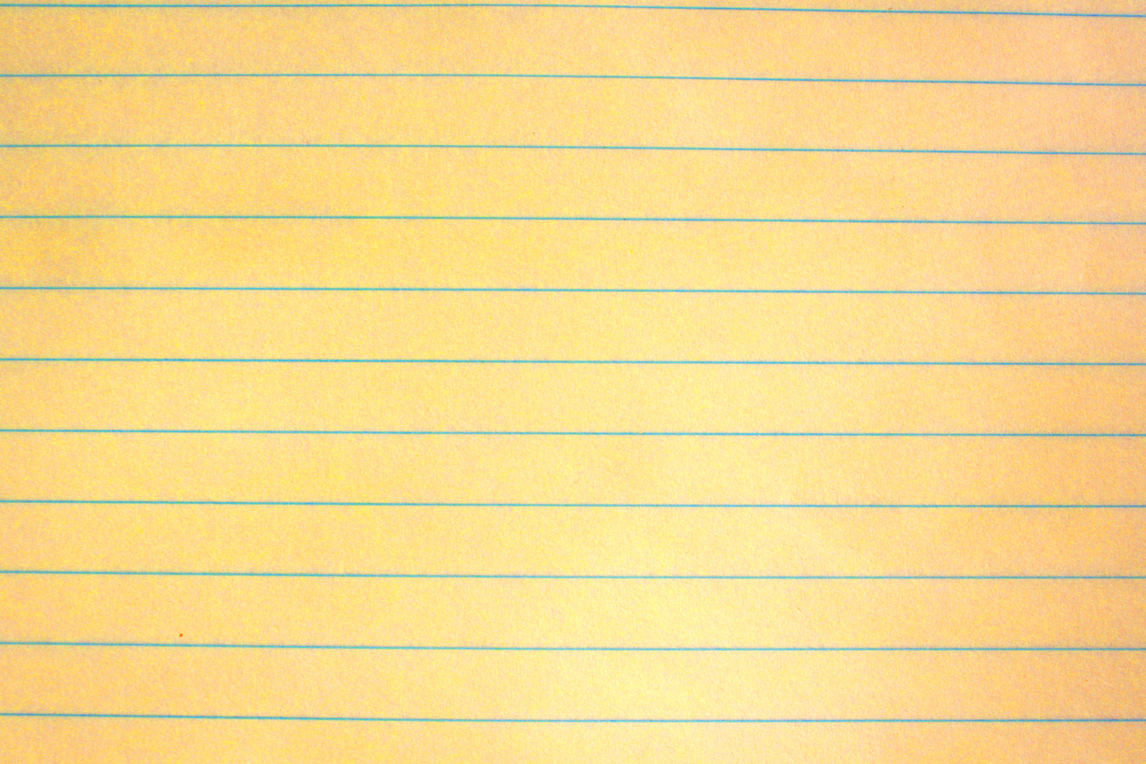 Yellow Notebook Paper Texture Picture. Free Photograph. Photo Public Domain