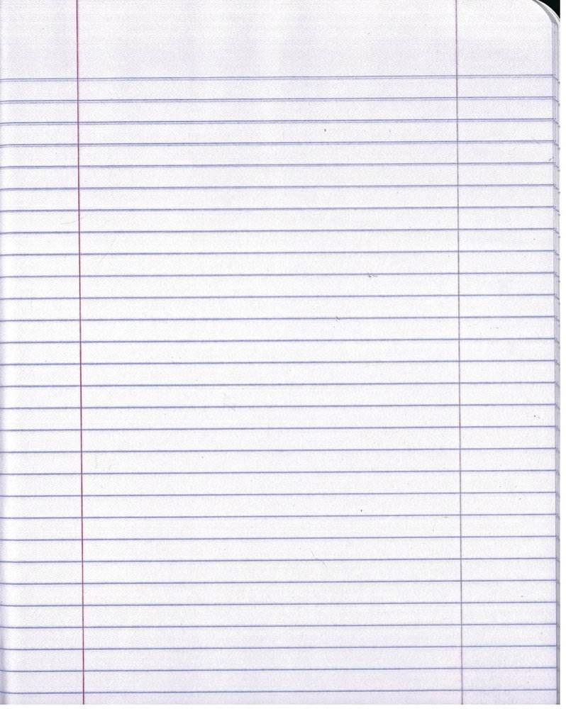 Lined Notebook Paper Wallpaper. Free, 1080p, 2k, 4k, HD