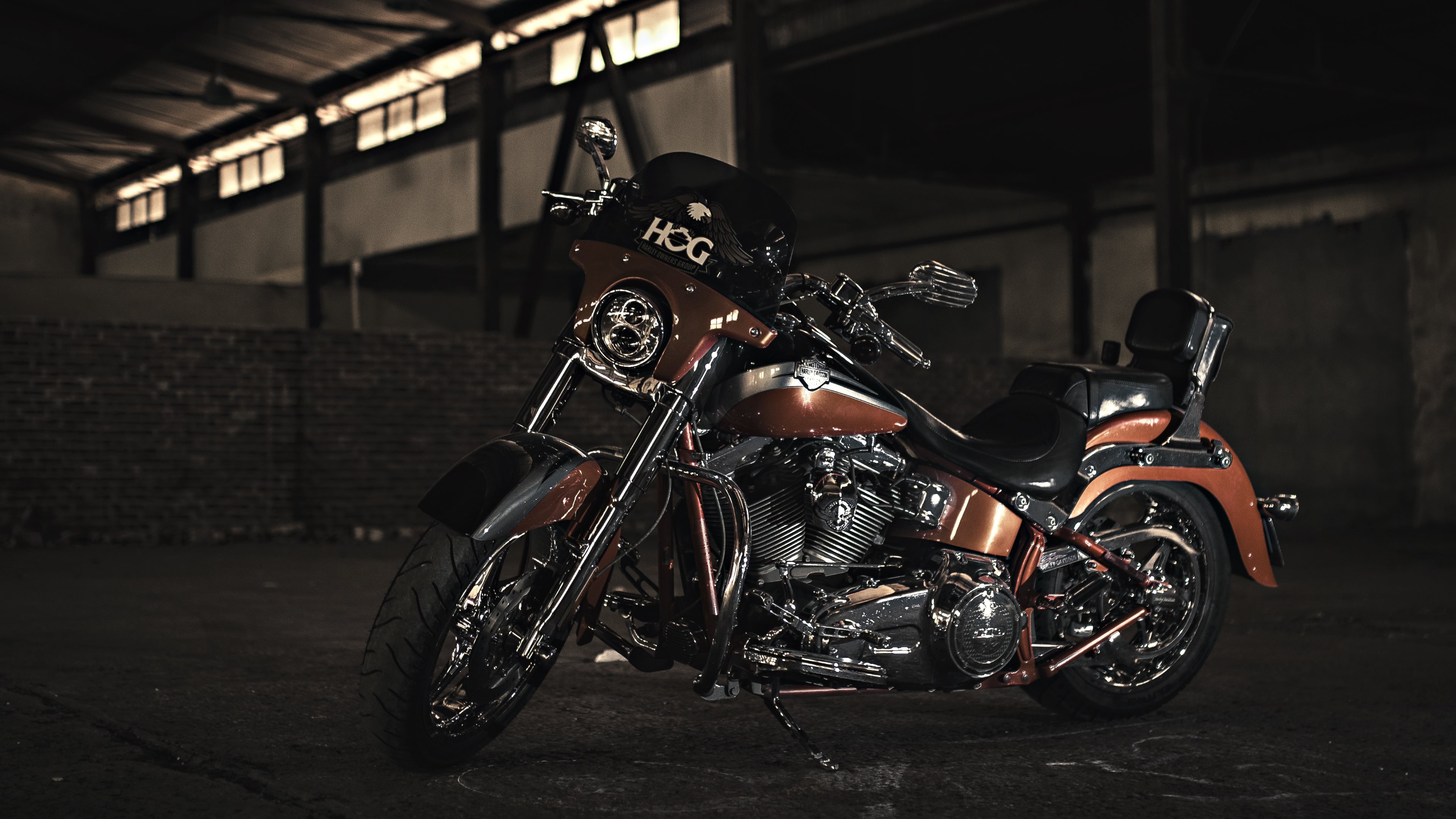 4K Harley Davidson Wallpaper And Background Image