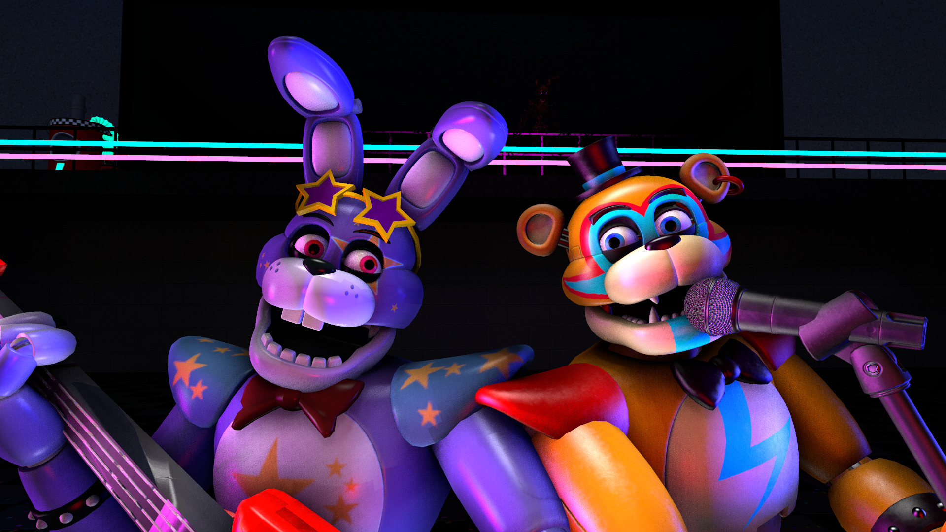 Glamrock Bonnie & Freddy