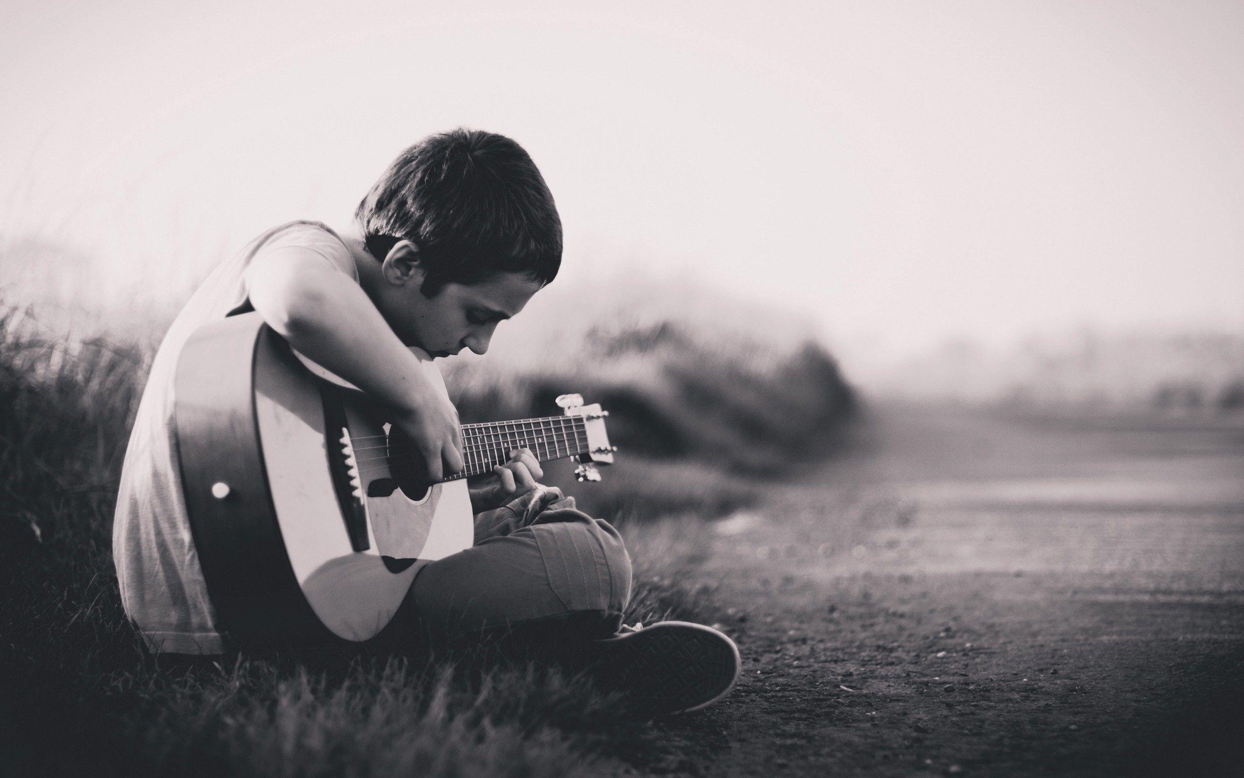 Guitar Player Wallpaper