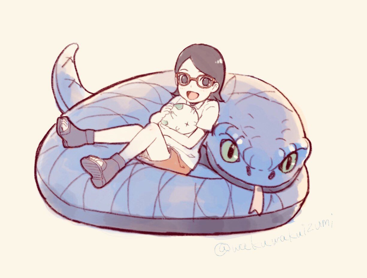 sarada and aoda Sarada Wallpaper