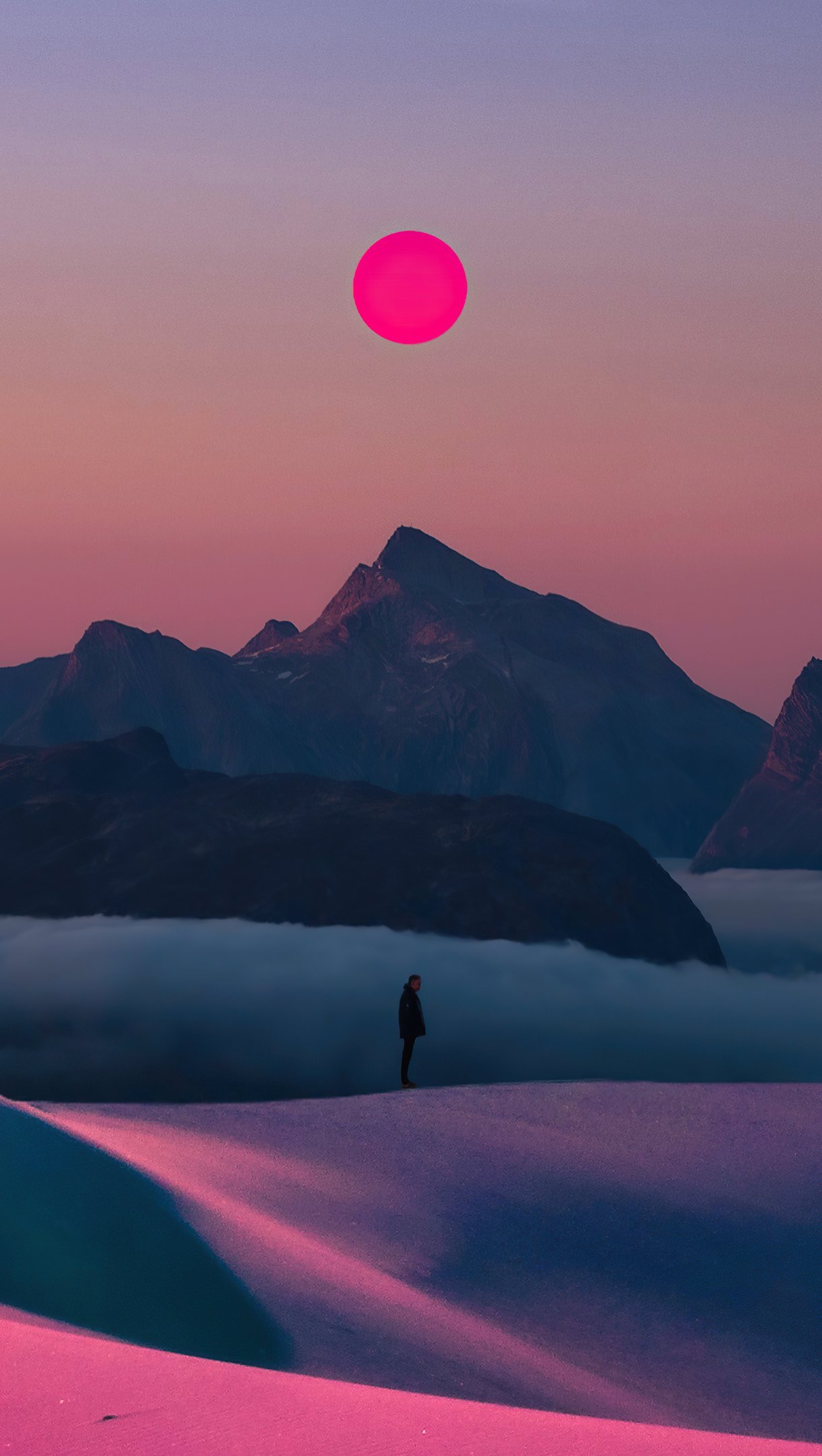 Alone in the morning Digital Art Wallpaper 4k Ultra HD