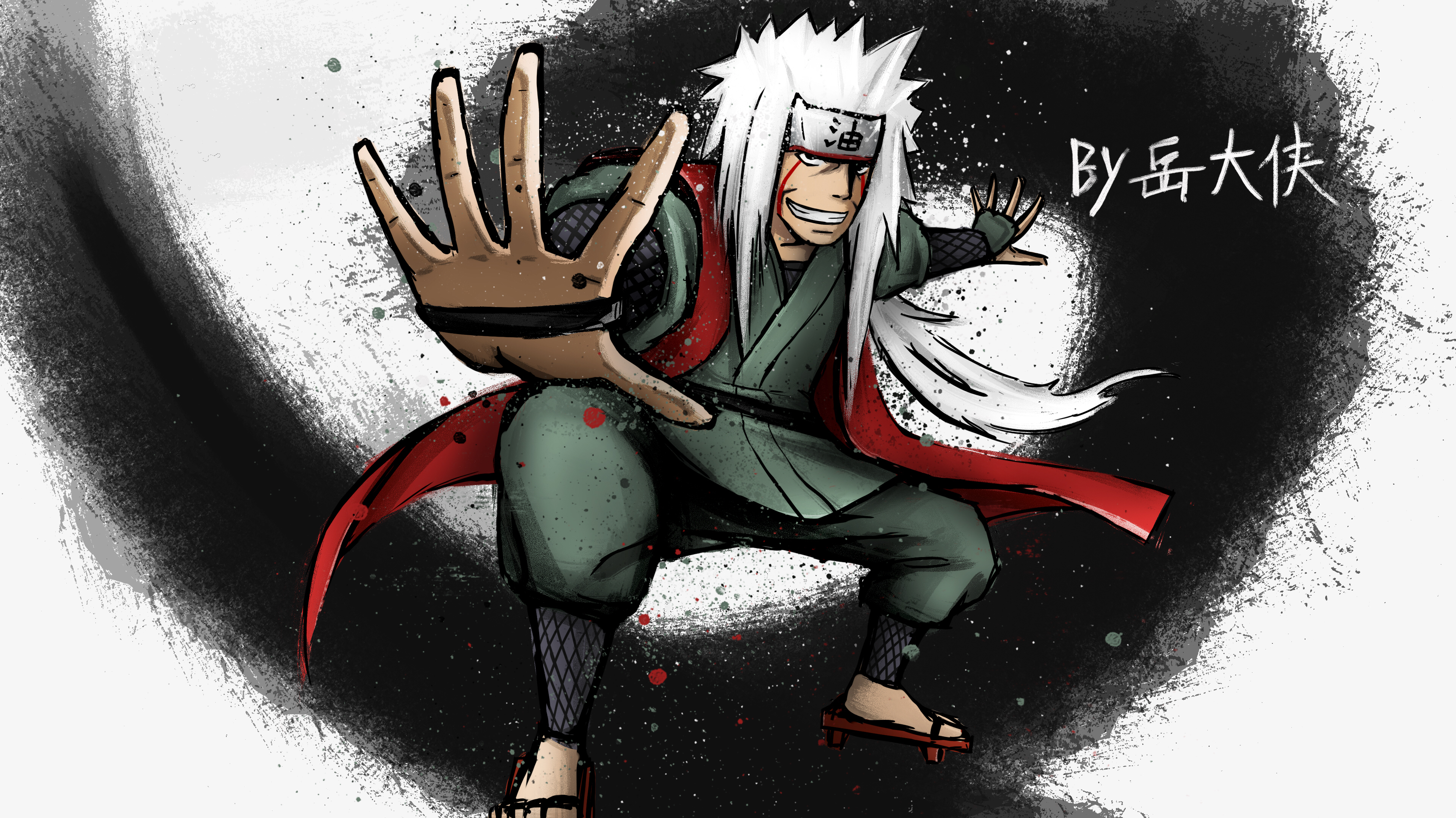 4K Jiraiya (Naruto) Wallpaper and Background Image