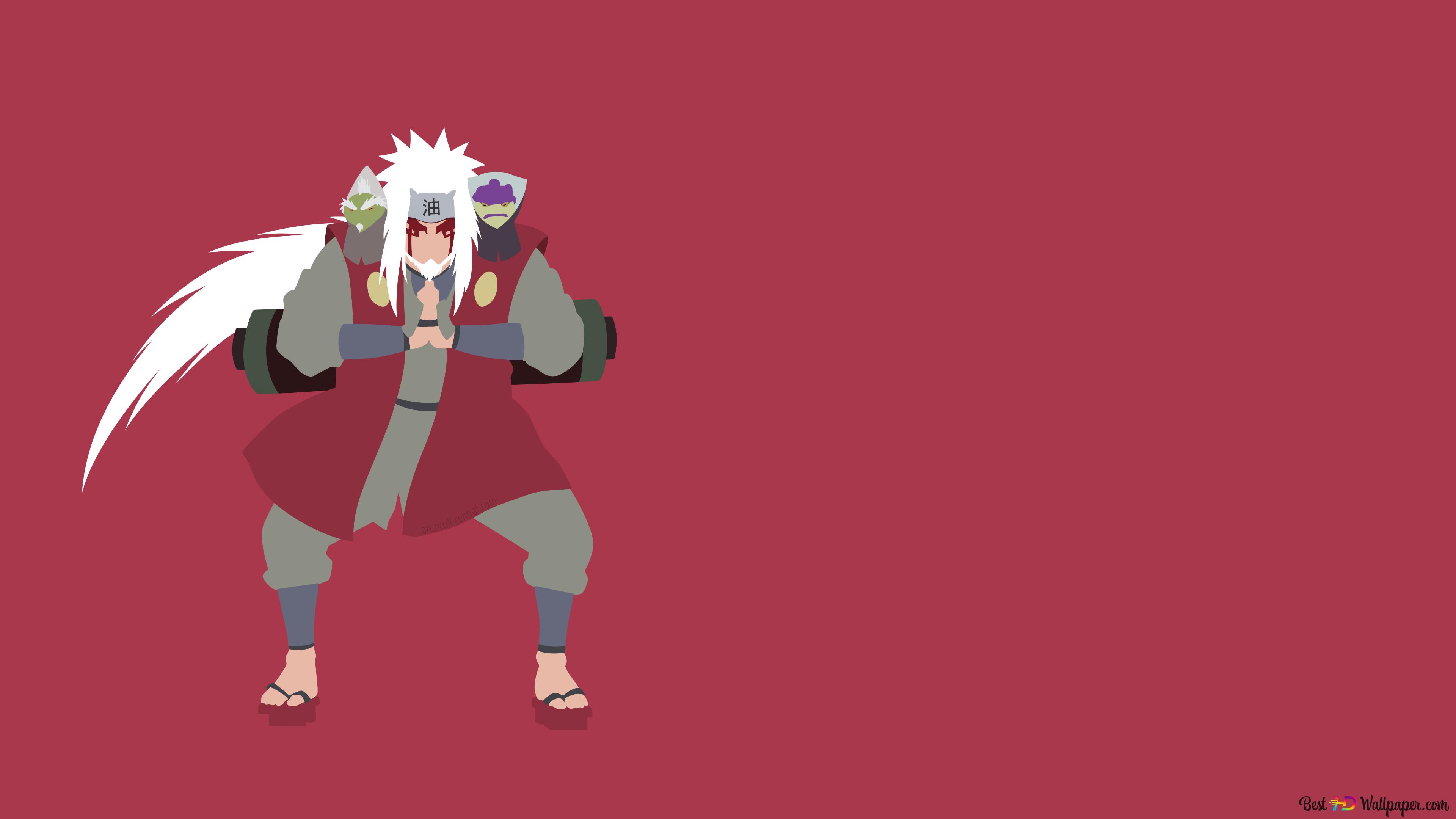 Fukasaku Jiraiya of Naruto 4K wallpaper download