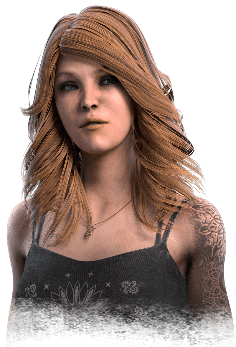 Kate Denson. Build, Perks, Outfits & Cosmetics. Dead By Daylight