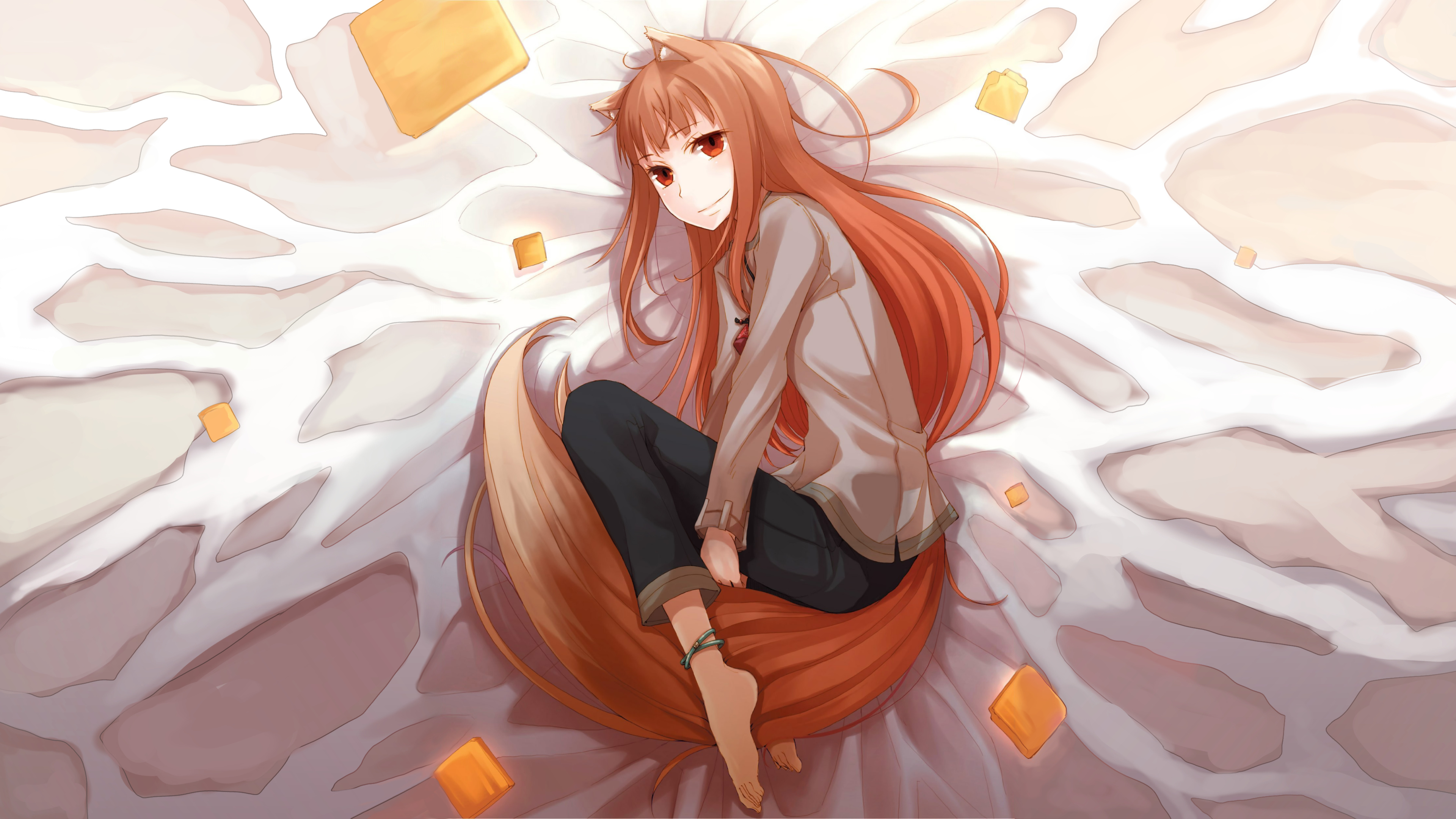 Spice and Wolf (Anime) Wallpaper: 4K, HD, 1920x1080 Phone & Desktop Background