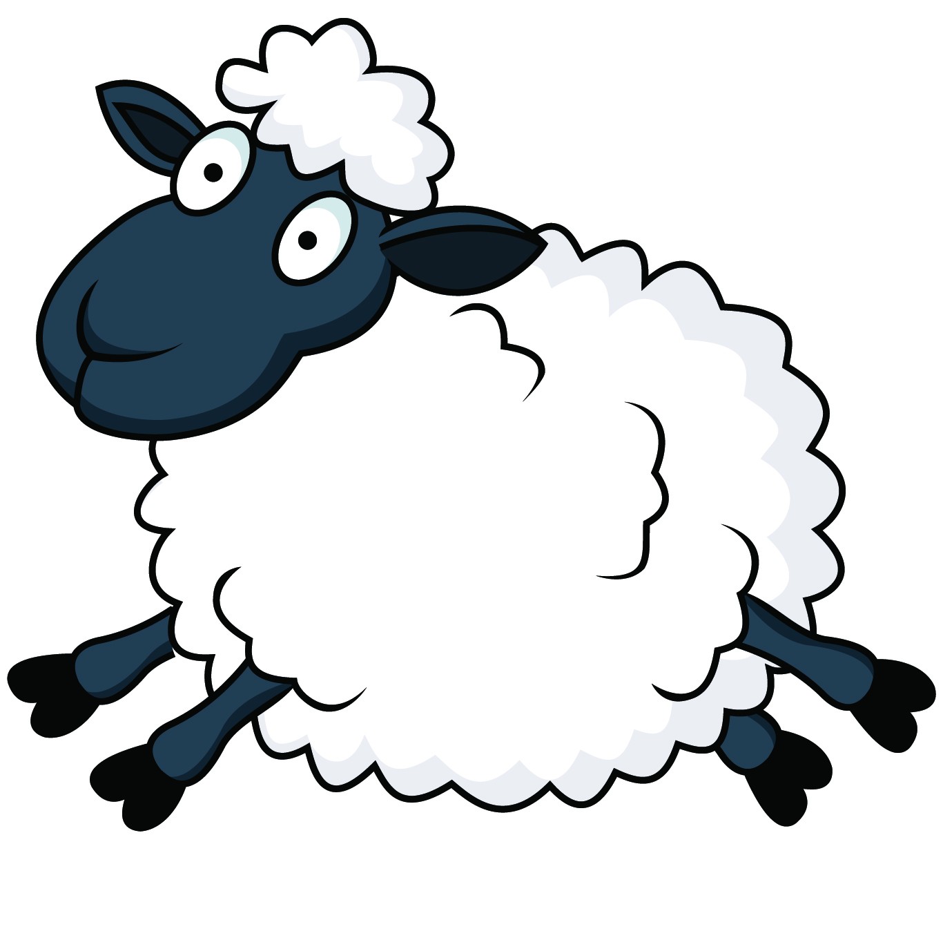 Cartoon Sheep Picture