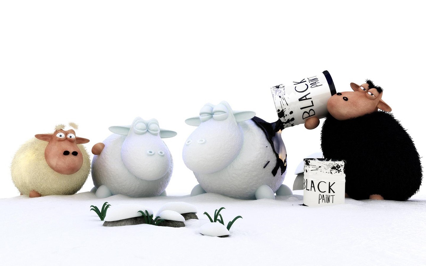 cartoon, sheep Gallery HD Wallpaper