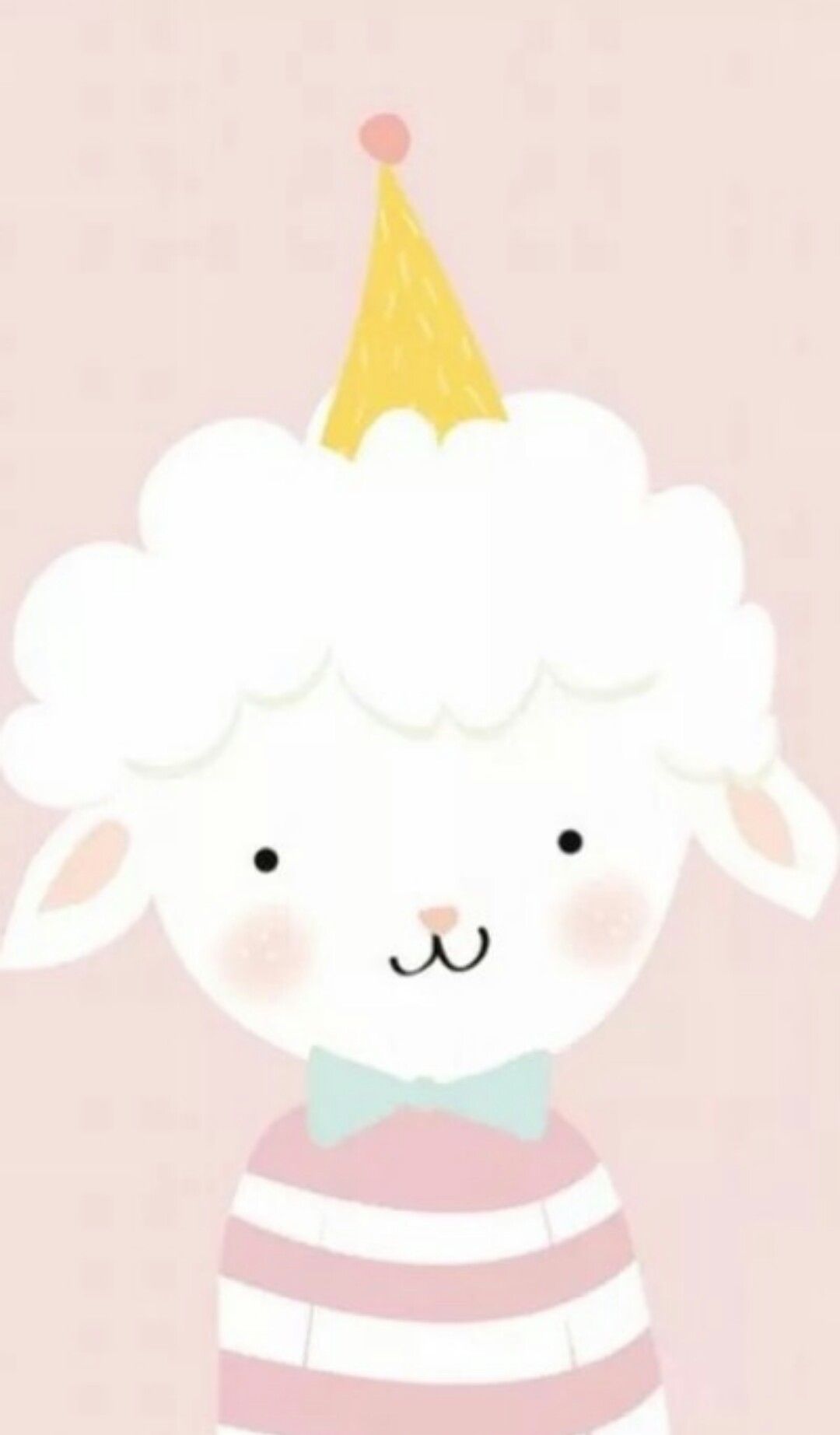 Kawaii Sheep Wallpaper