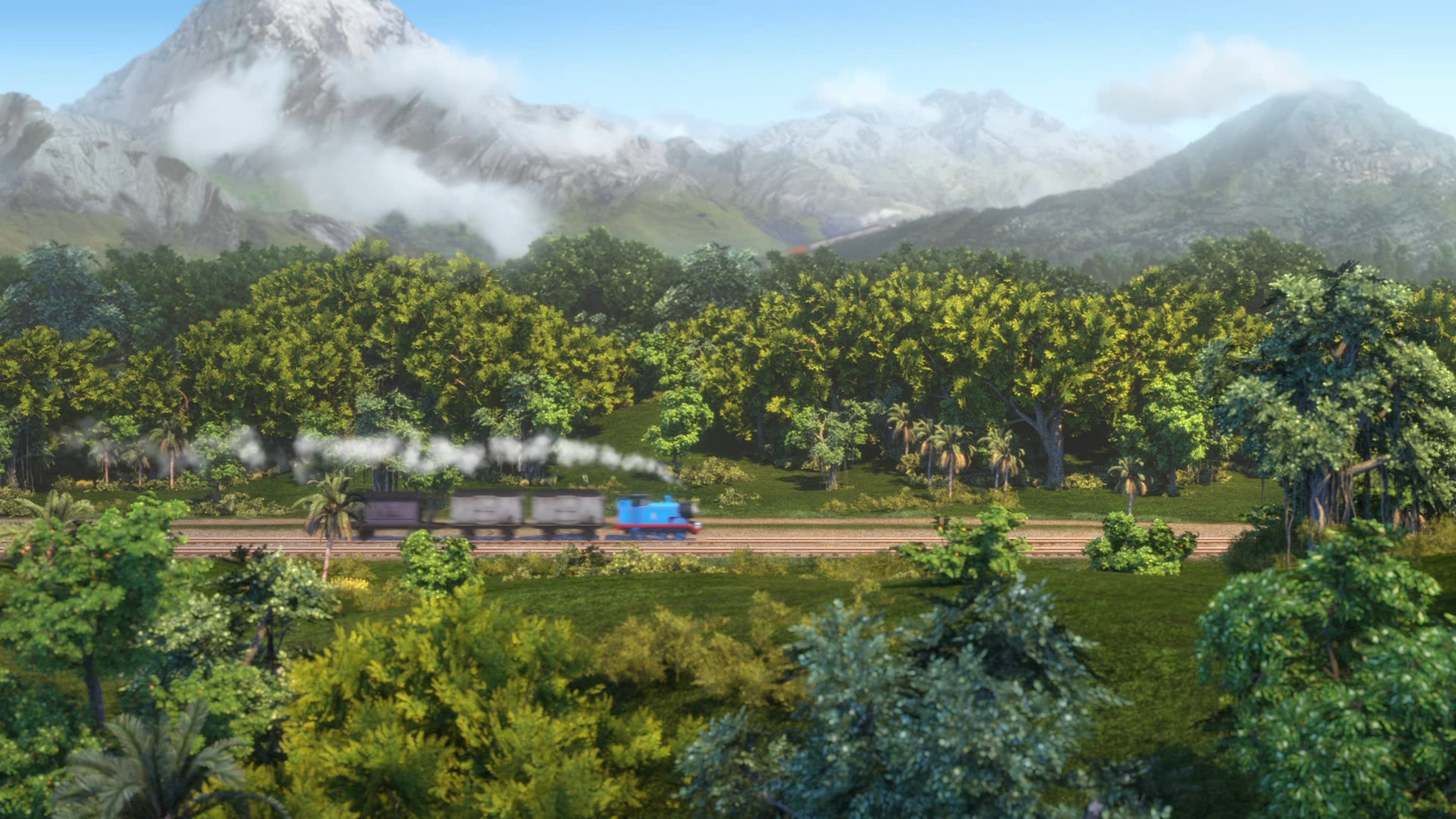 The Indian Mountain Railway. Thomas the Tank Engine