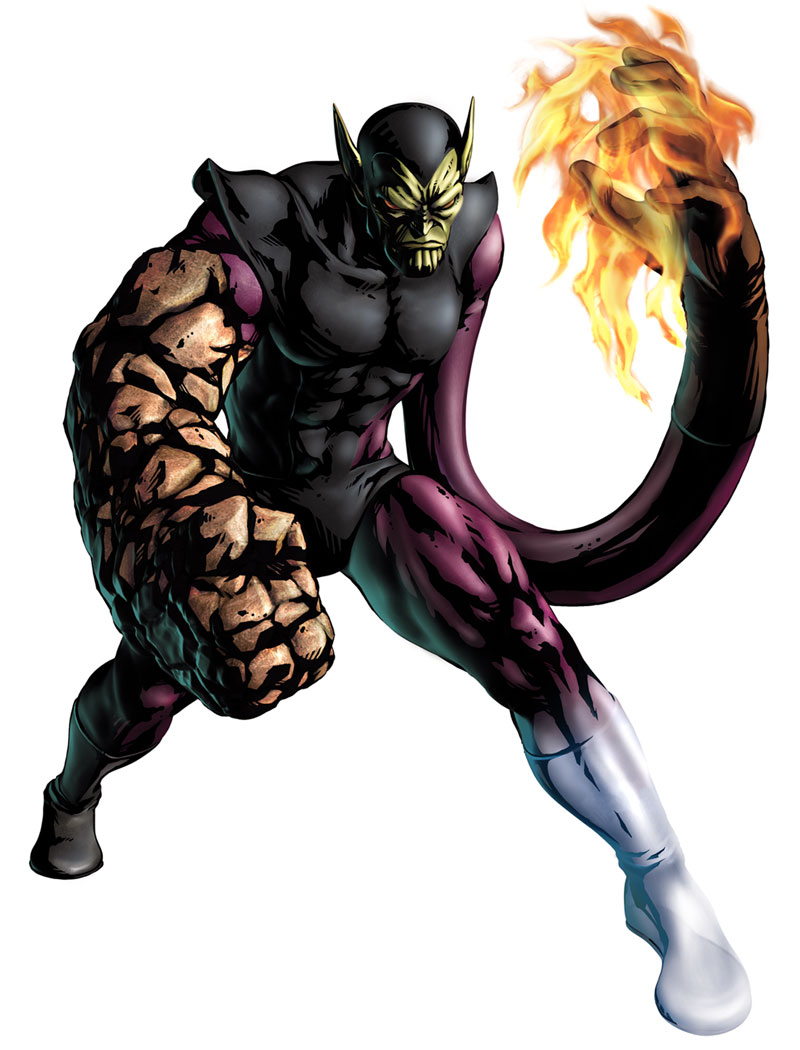 Super Skrull Gallery. Marvel Vs. Capcom