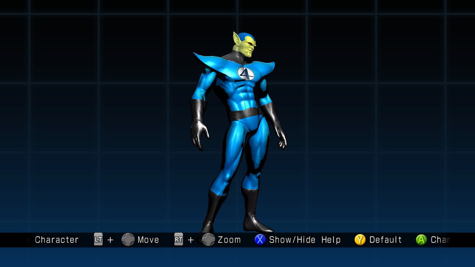 Fantastic Four Super Skrull [Ultimate Marvel Vs Capcom 3] [Mods]