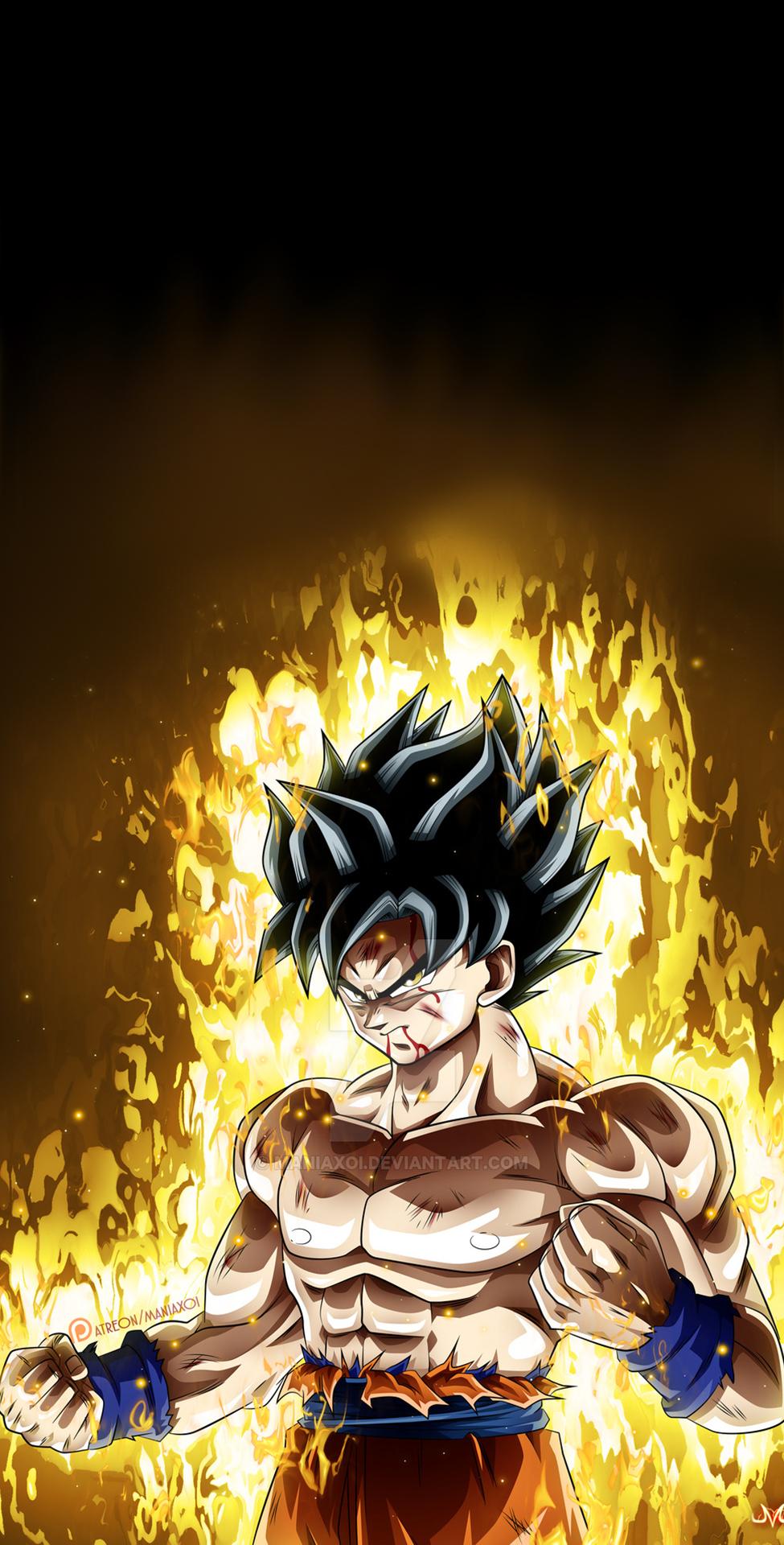 Goku ultra instinct [975x1920] + live wallpaper in comments