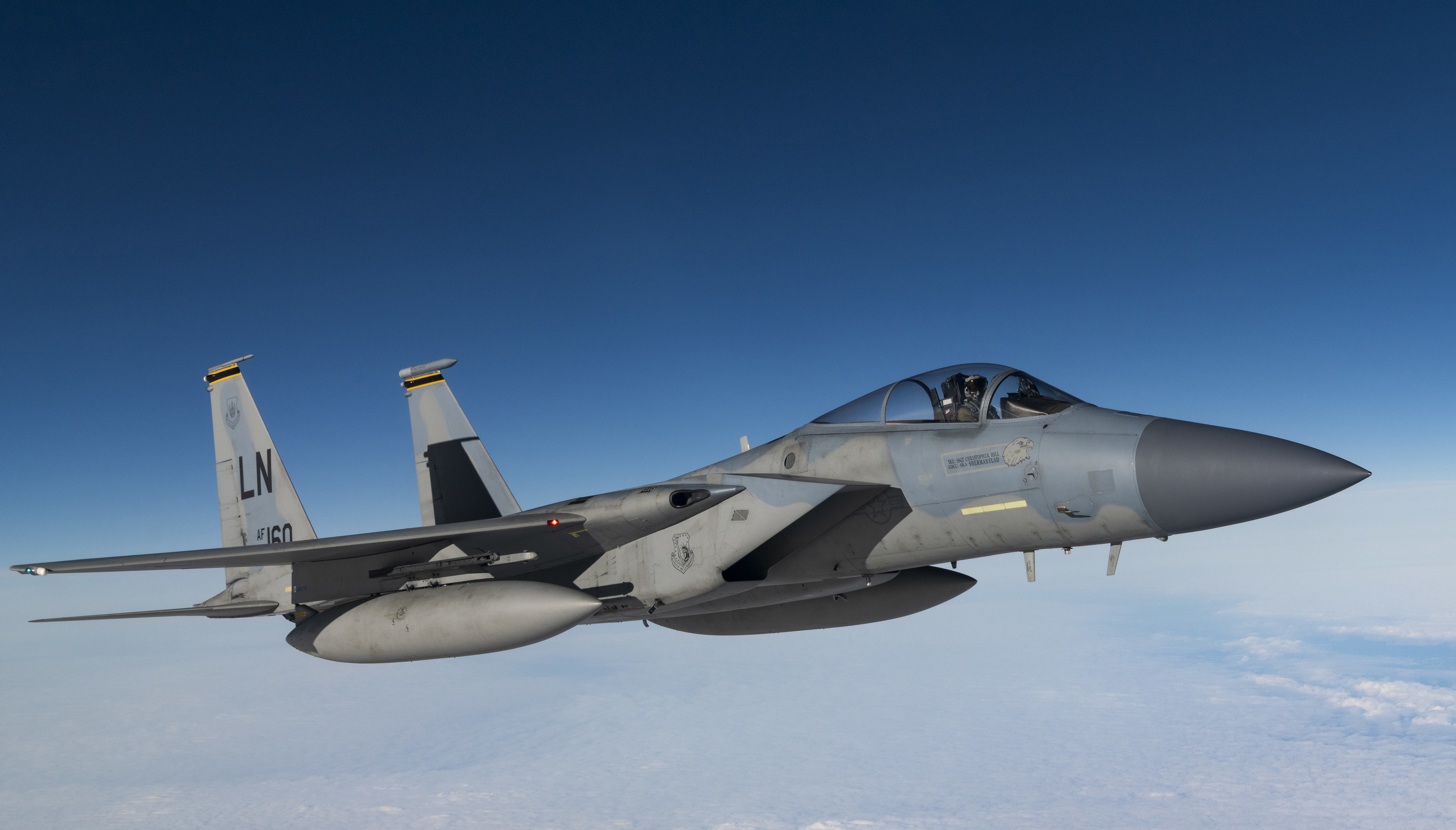 McDonnell Douglas F 15 Eagle 4K, Jet Fighter, Aircraft, Warplane Gallery HD Wallpaper