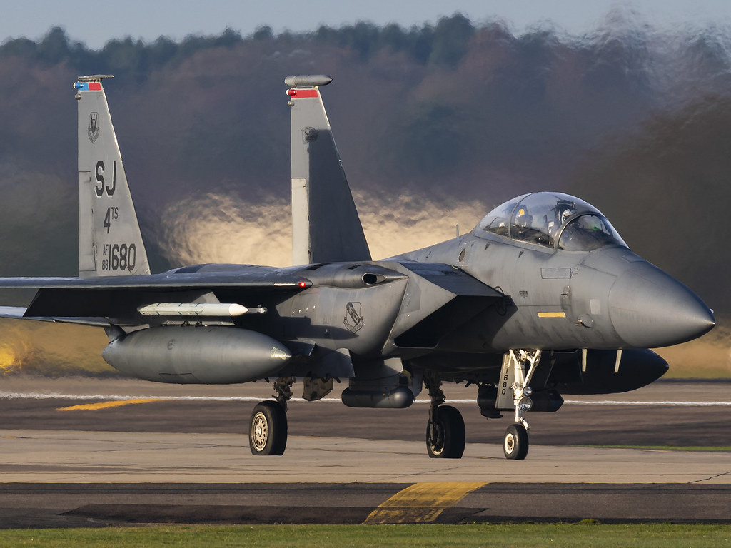 United States Air Force. McDonnell Douglas F 15E Strike E