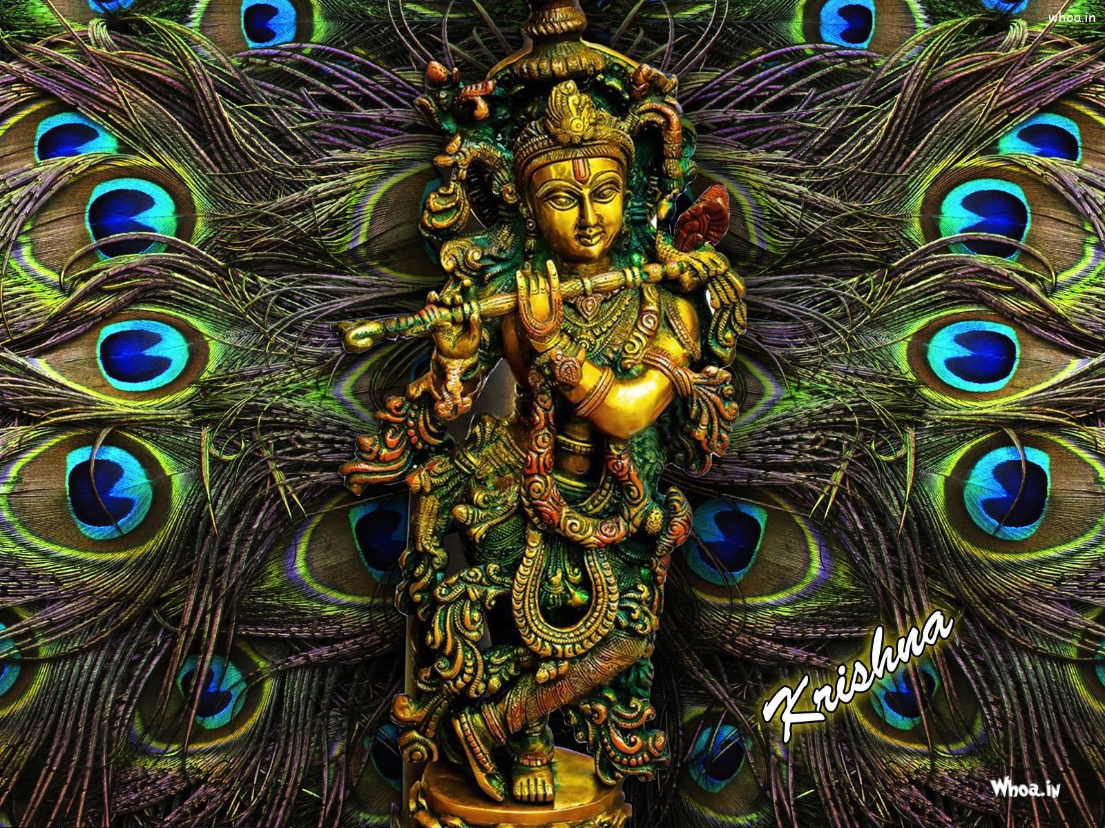 Krishna Photo Statue Wallpaper Download