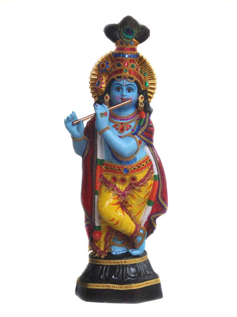 Krishna Idol in Fibre- Buy Guruvayur Krishna statues, 2 feet height