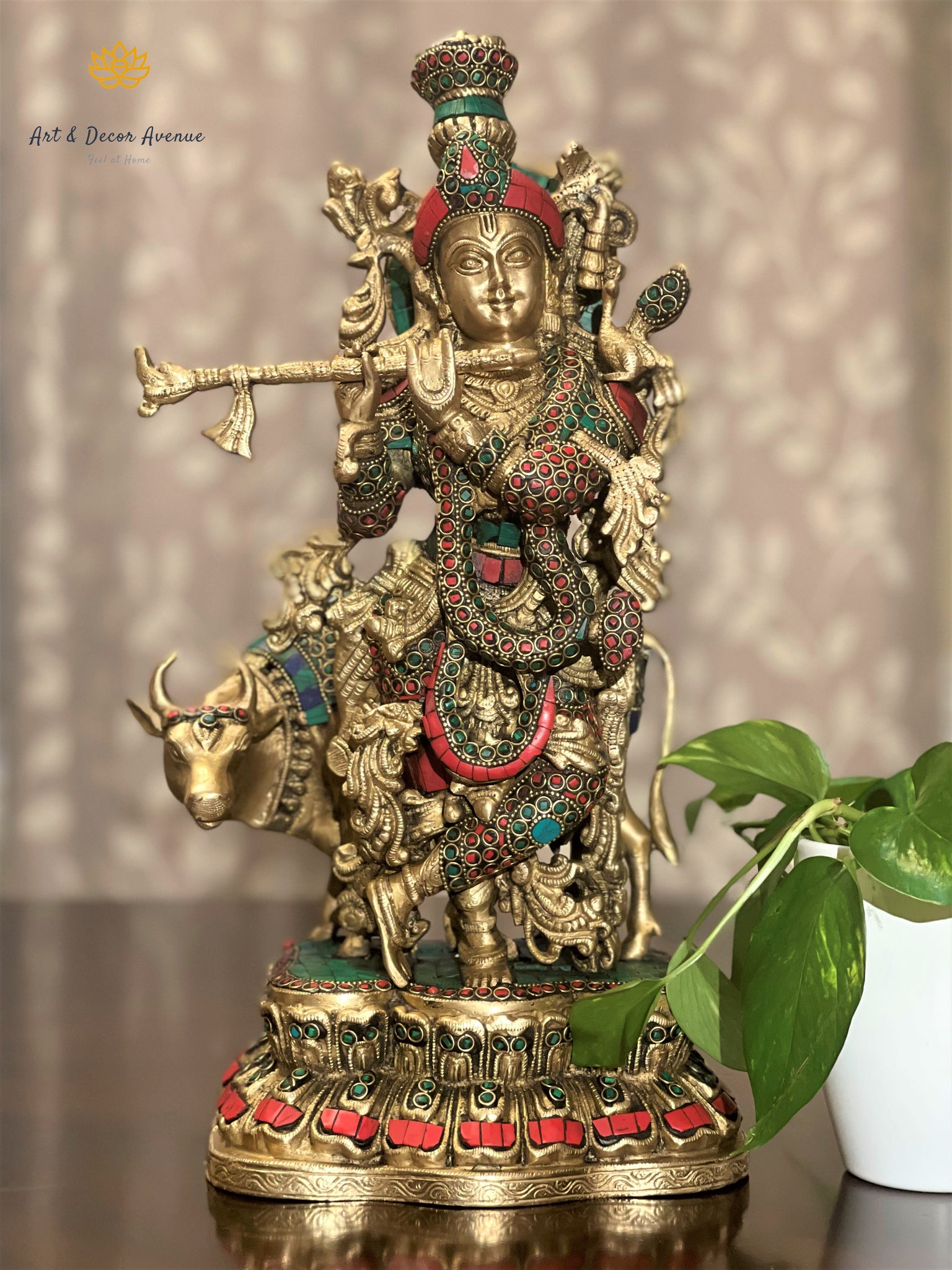 Krishna with Cow