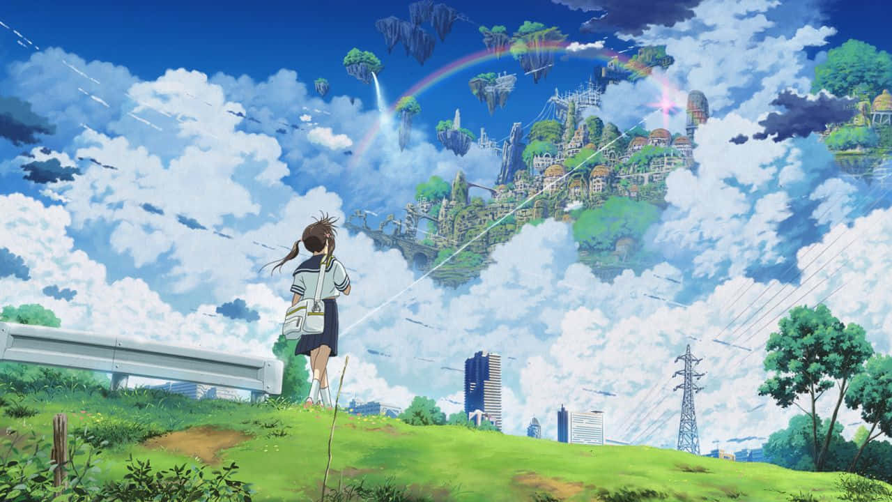 Download Anime Scenery Background