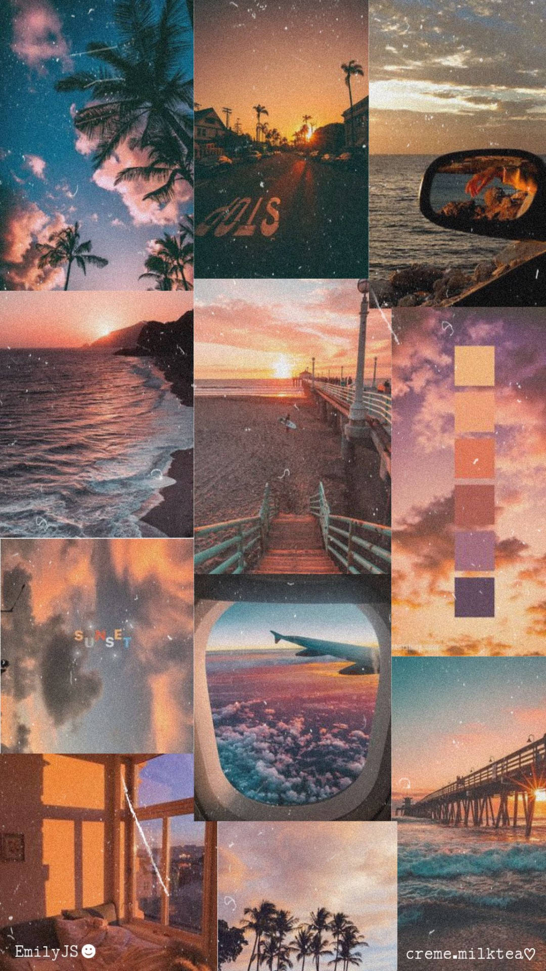 Download Summer Vibes Sunset Wallpaper