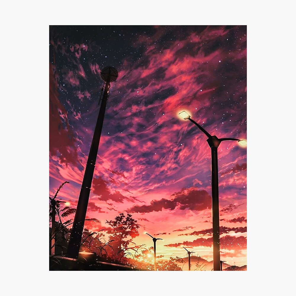 Summer Vibes Sunset Photographic Print