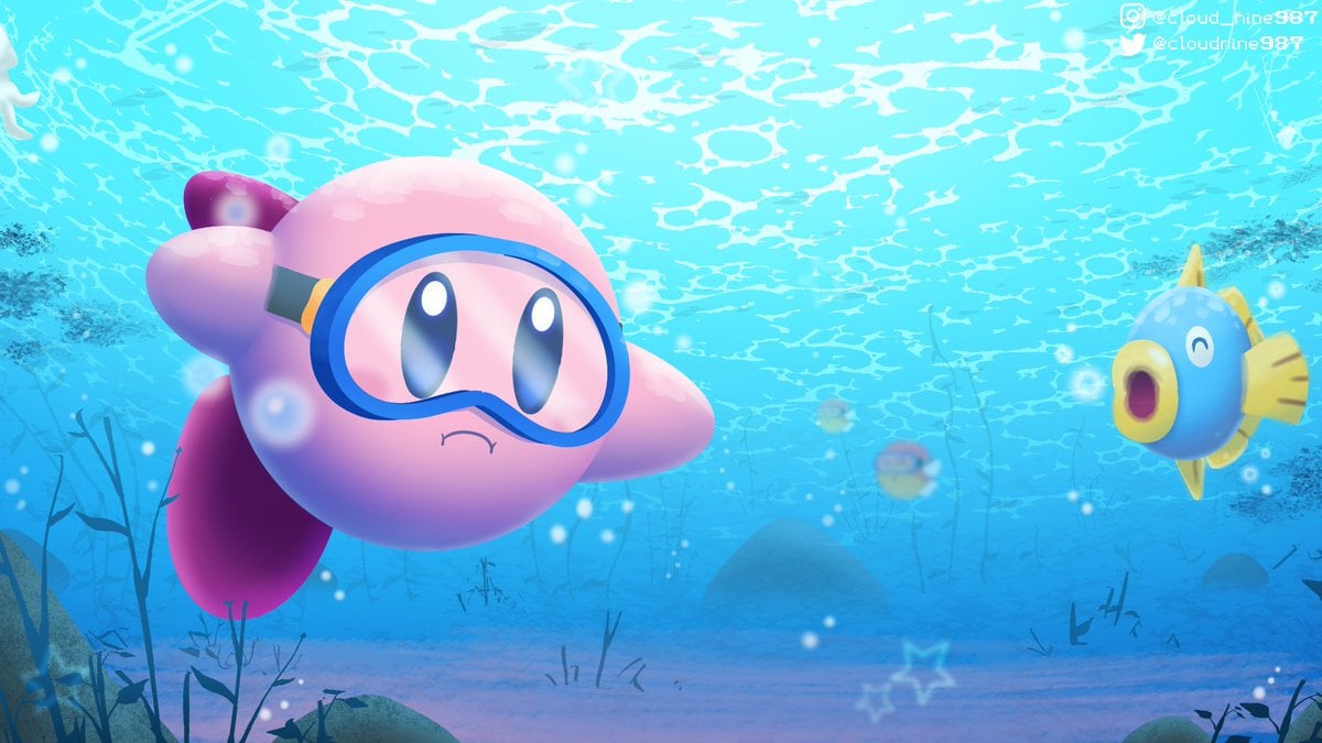 Kirby Summer Wallpapers - Wallpaper Cave