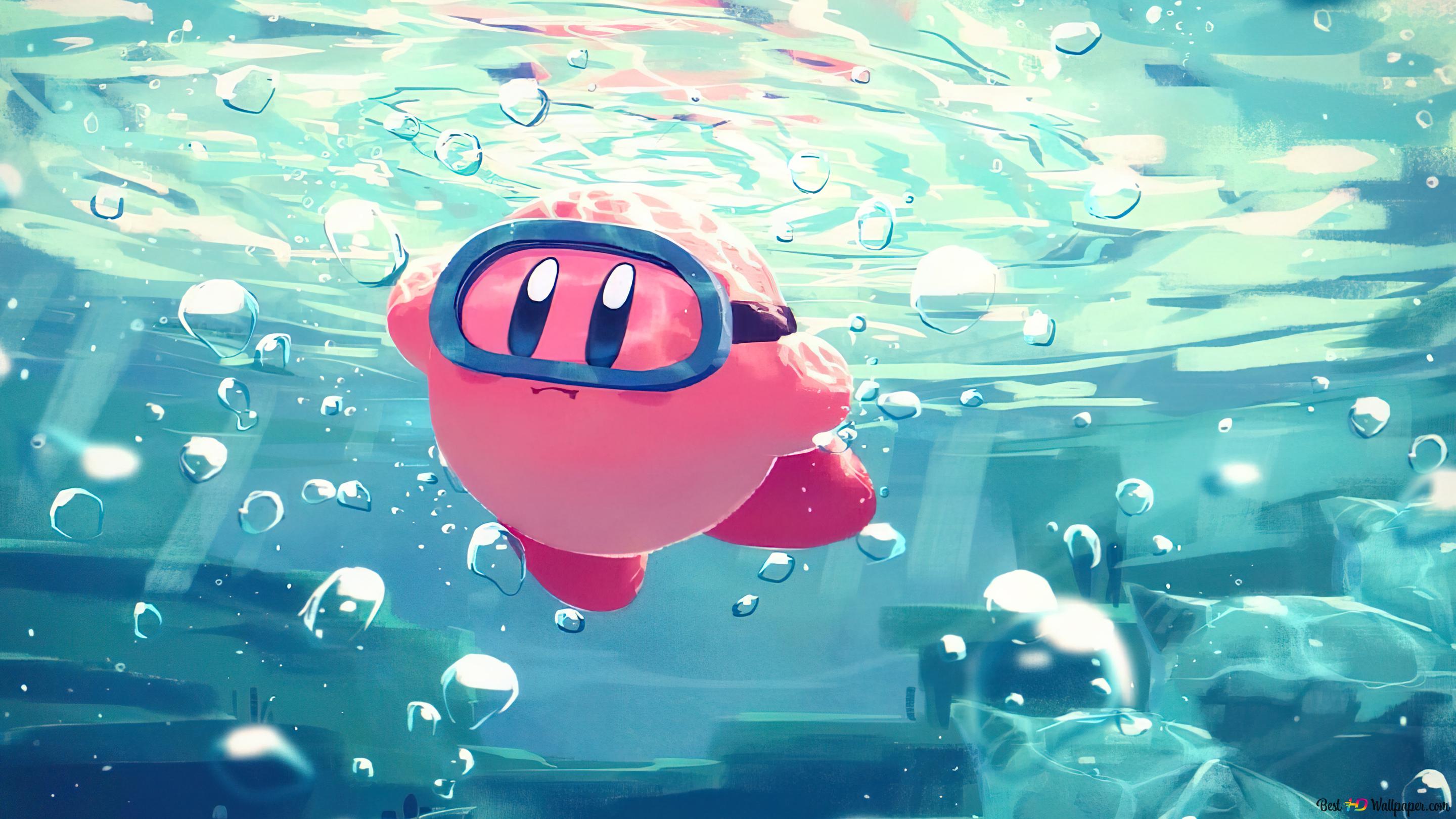 Kirby game 4K wallpaper download