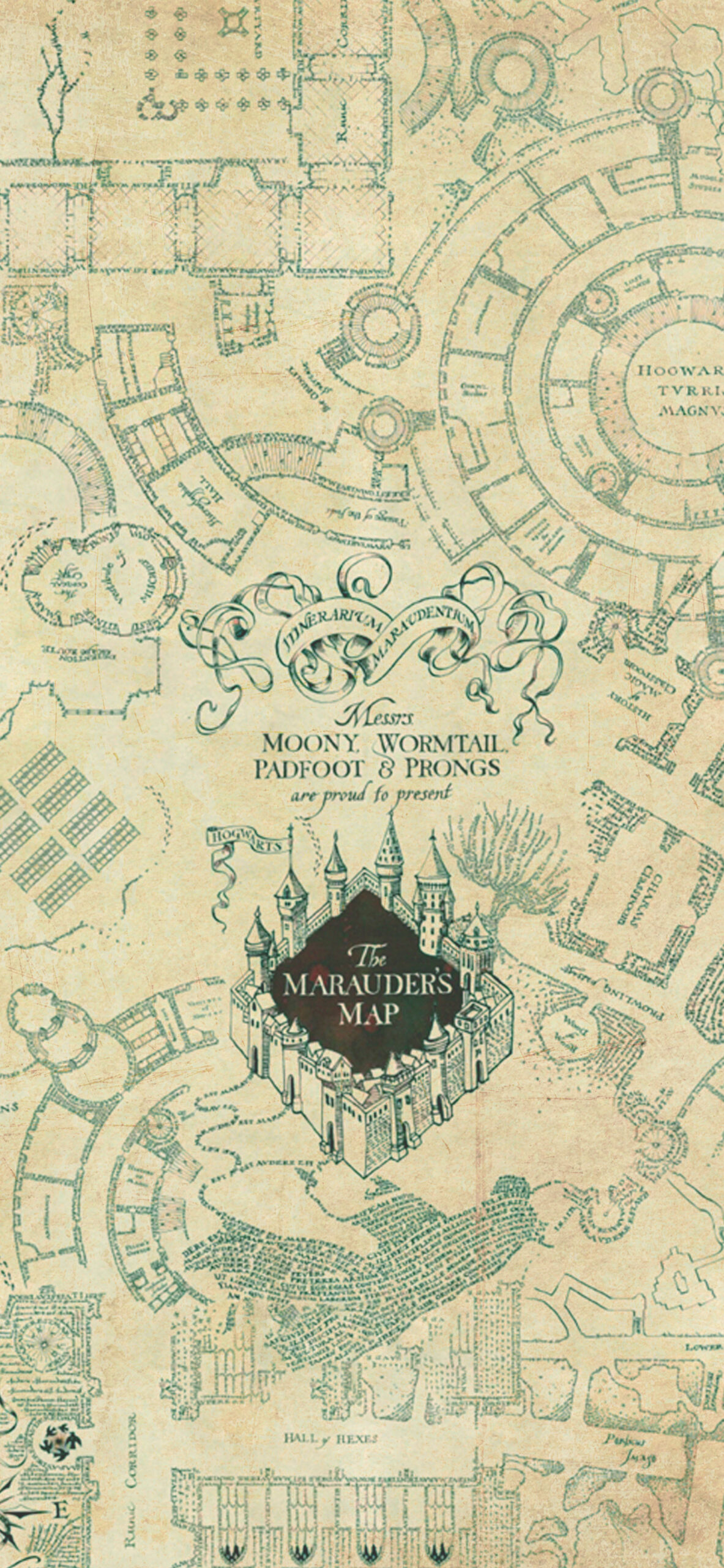 Harry Potter Marauders Map Wallpaper Potter Aesthetic Wallpaper