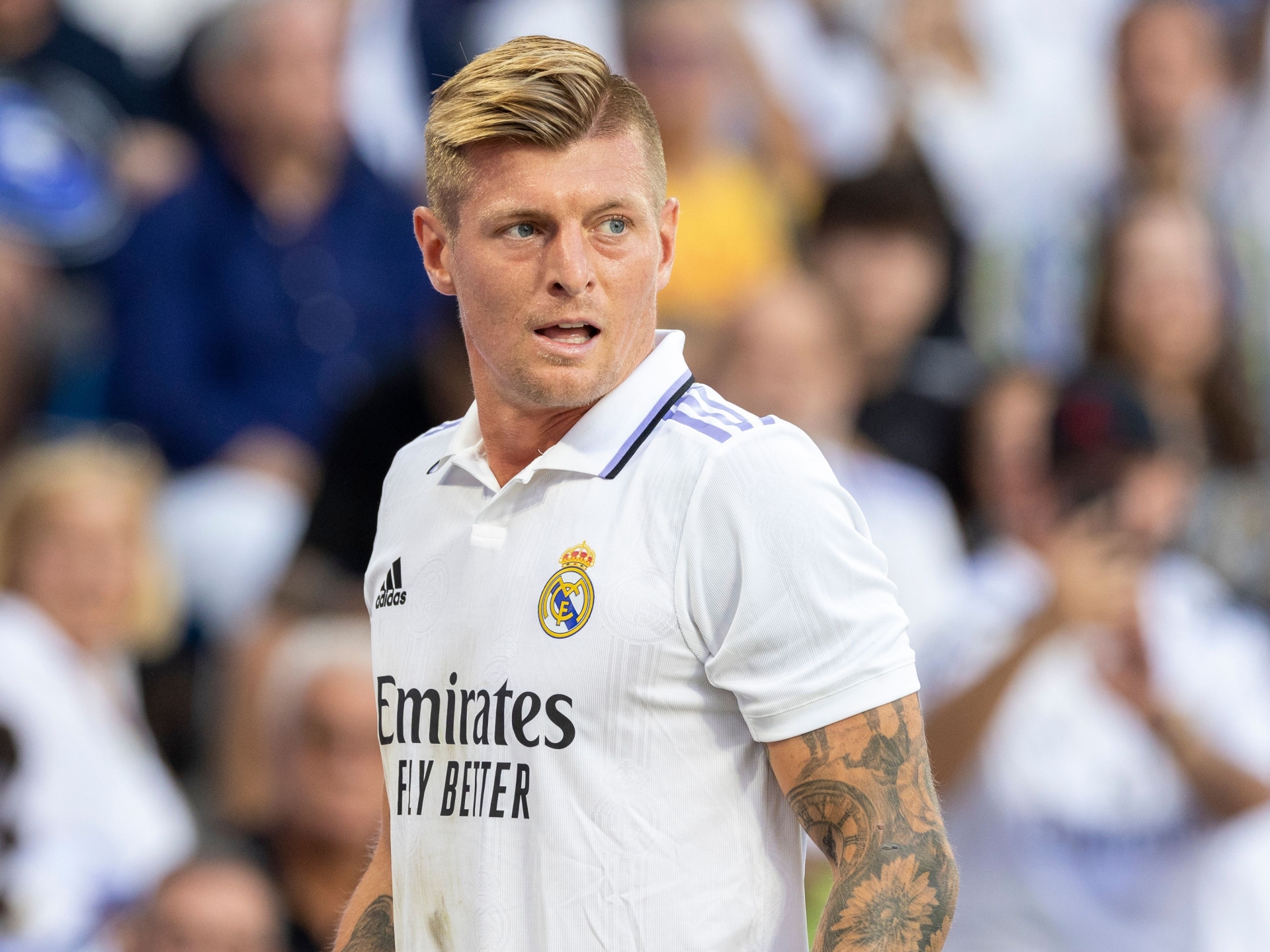 Man City 'keen on Toni Kroos' and can land Real Madrid star in free transfer this summer as he runs down contract. The US Sun