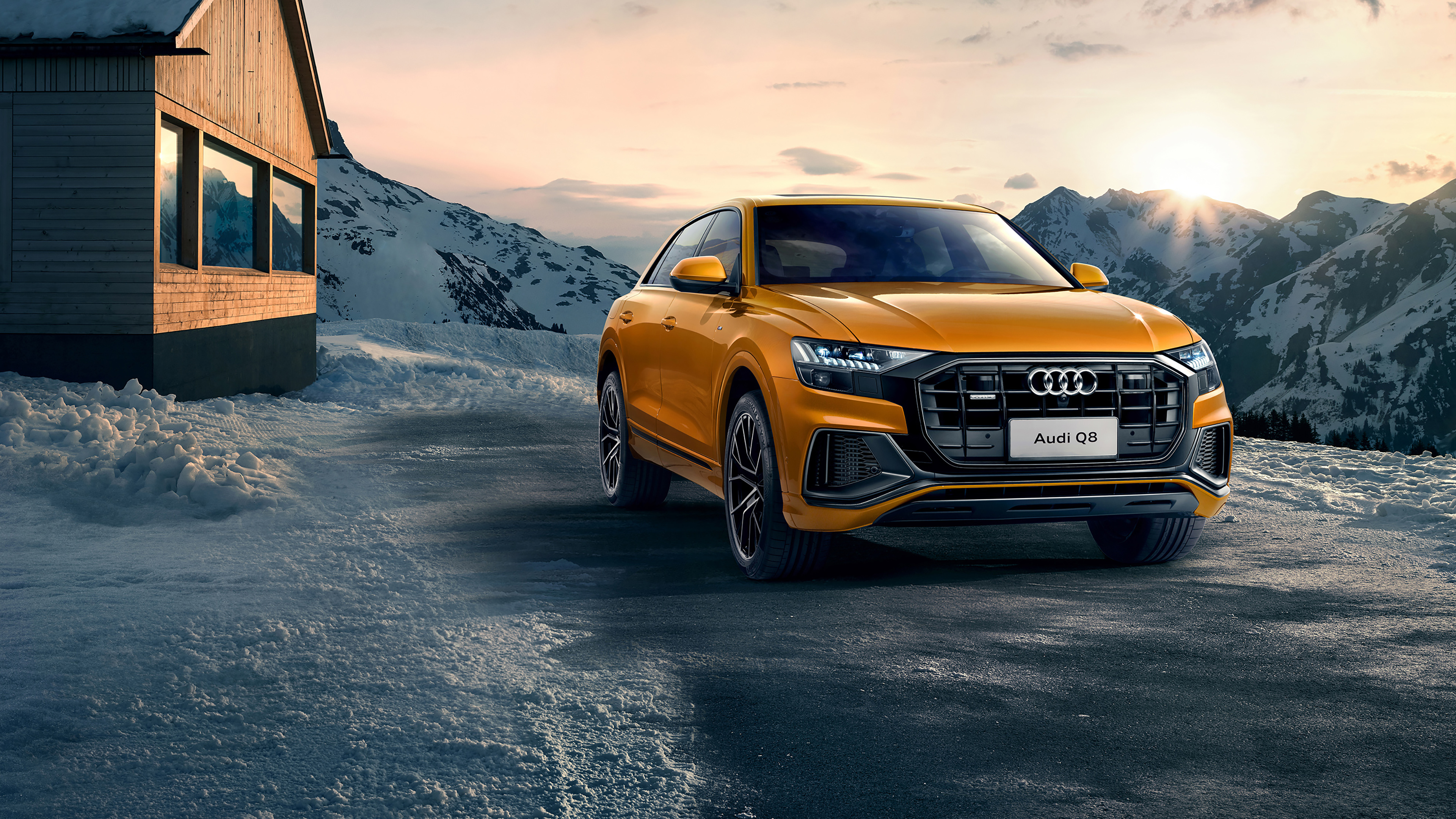 Audi Q8 4K Wallpaper Car Wallpaper
