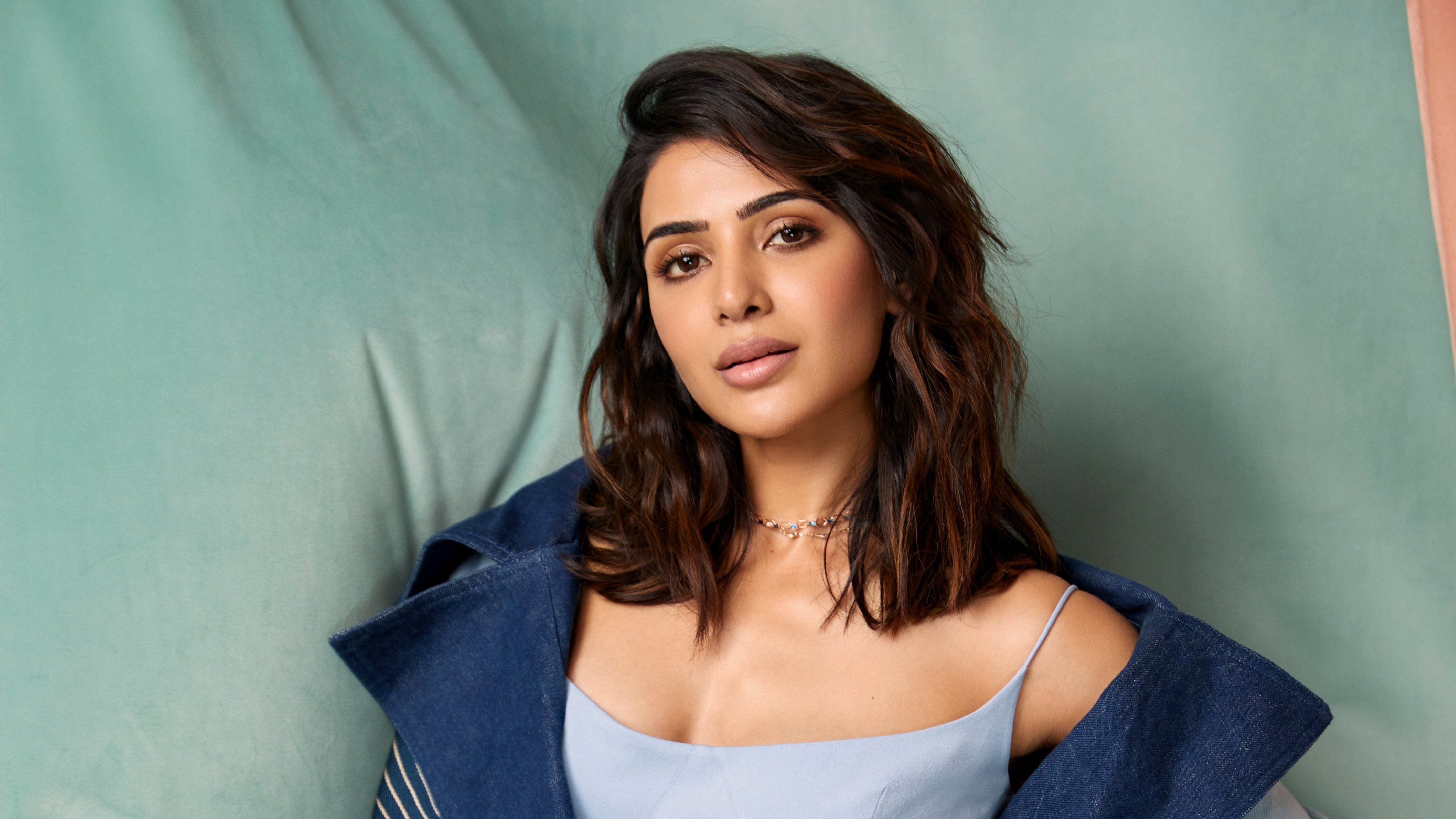 Samantha Wallpaper 4K, 2022, Indian actress