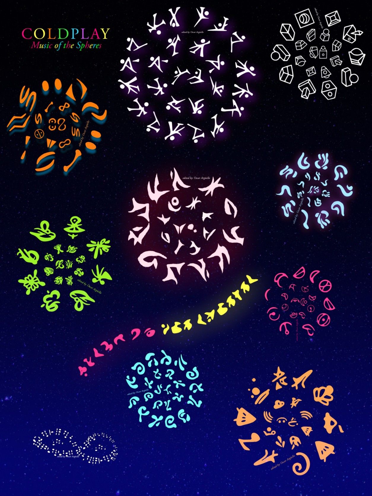 Coldplay Music of the Spheres Vol.2 VII. Coldplay, Coldplay álbumes, Concierto coldplay