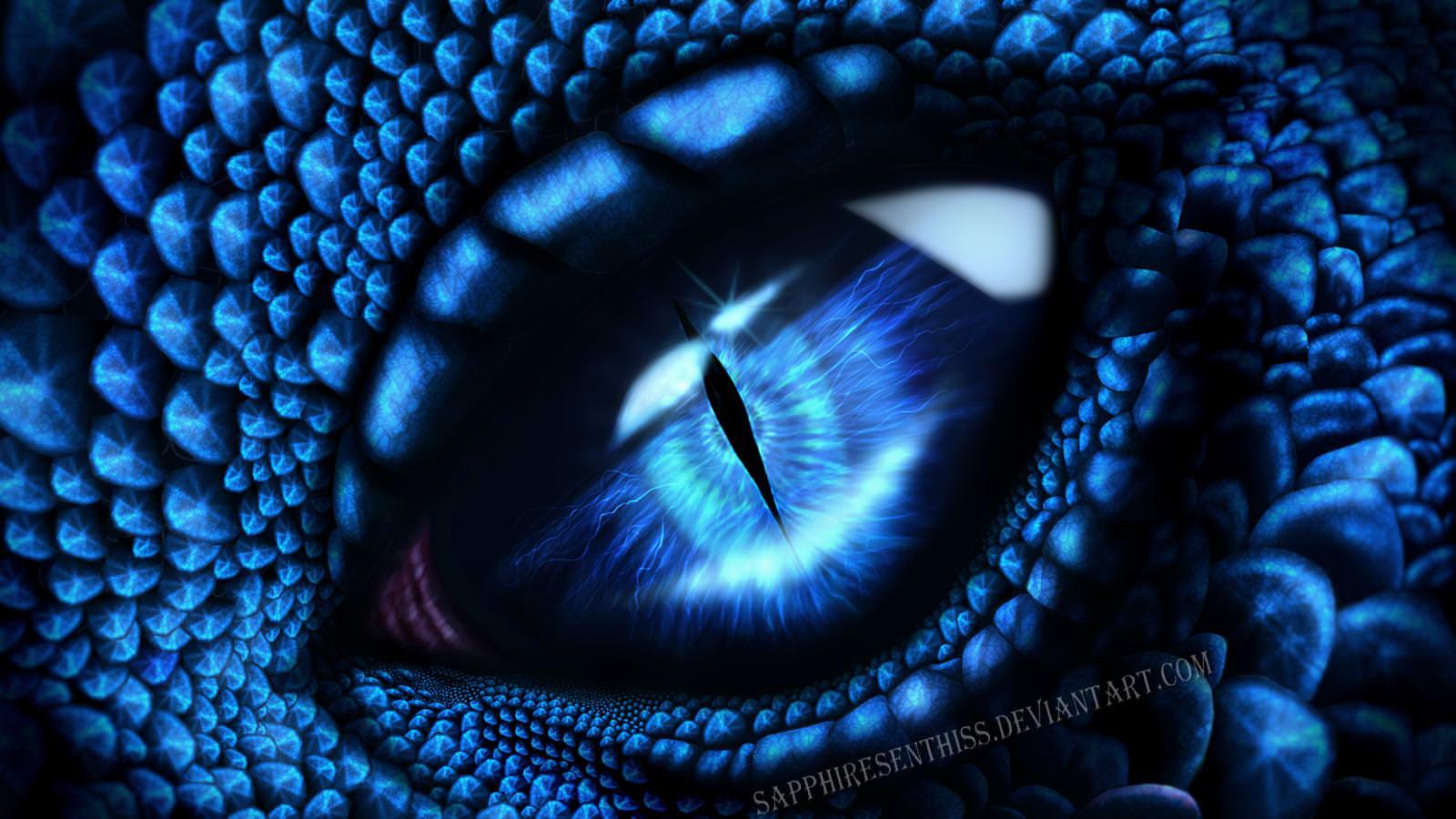 Cool Dragon Eye Wallpaper