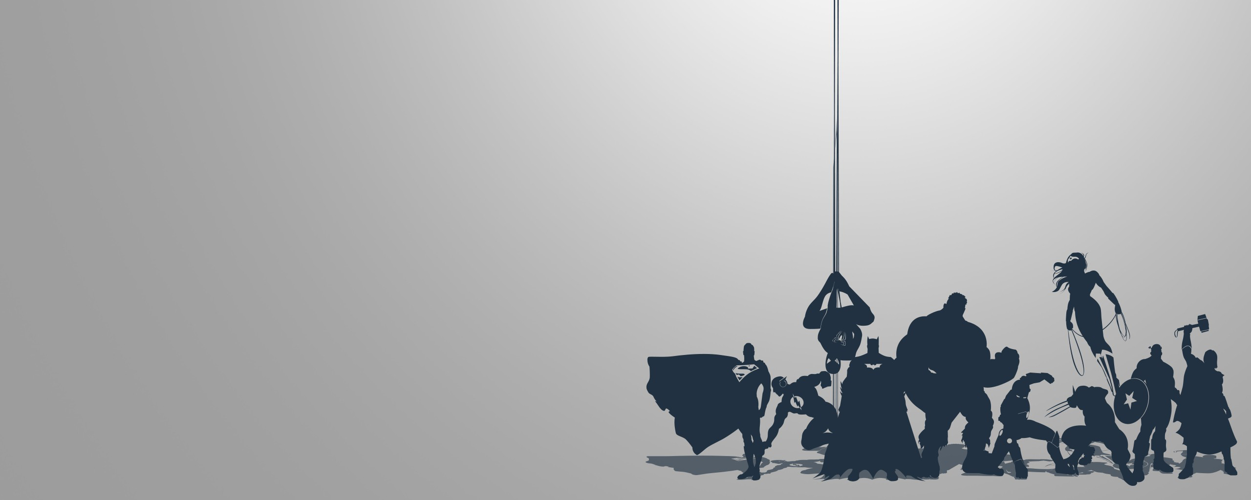 Comics Superhero Wallpaper:2560x1024