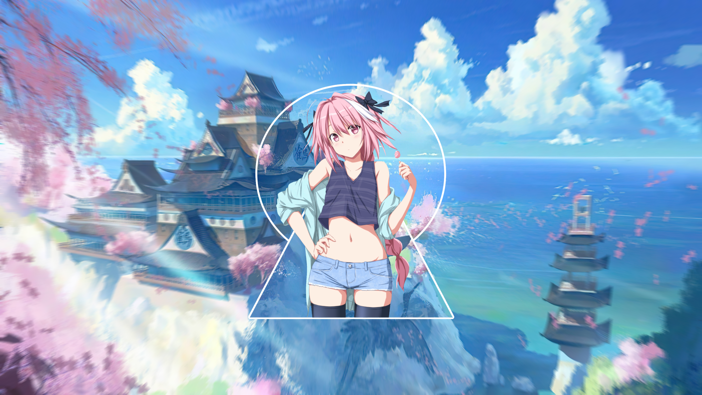 Picture In Picture, Femboy, Digital, Fate Series, Astolfo (Fate Apocrypha) Gallery HD Wallpaper