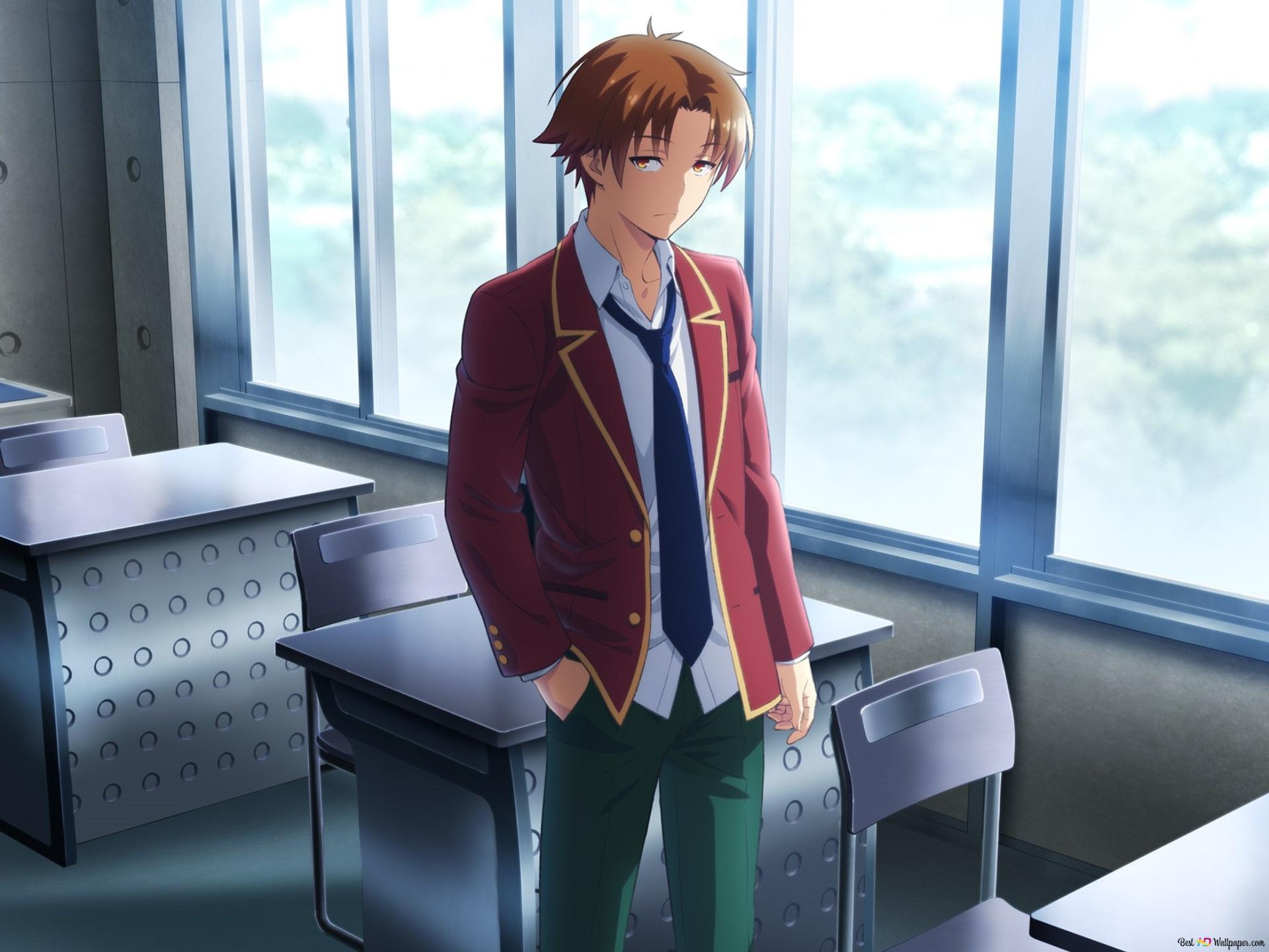 Classroom of the Elite Kiyotaka HD wallpaper download