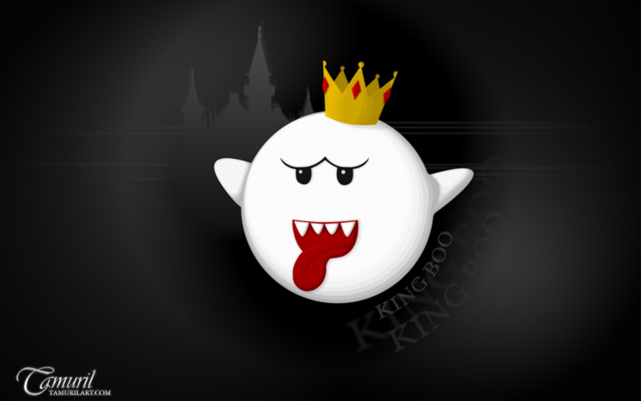 Free download King Boo Nintendo Villains Wallpaper 25771649 [1280x800] for your Desktop, Mobile & Tablet. Explore Boo Wallpaper. Boo Wallpaper, Mario Boo Wallpaper, Boo Wallpaper Dog