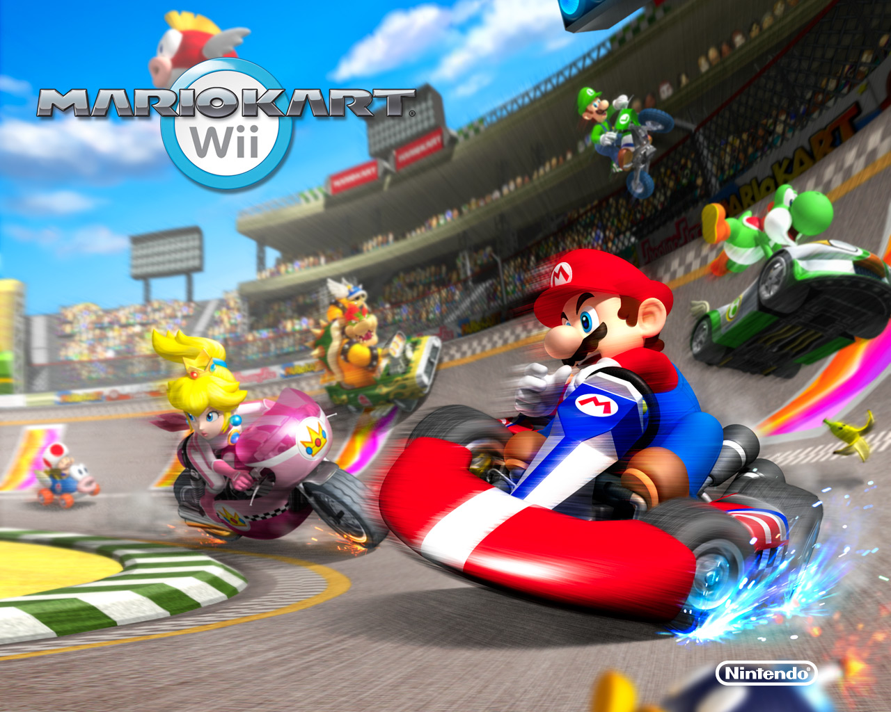 Mario Kart Wii Wallpaper