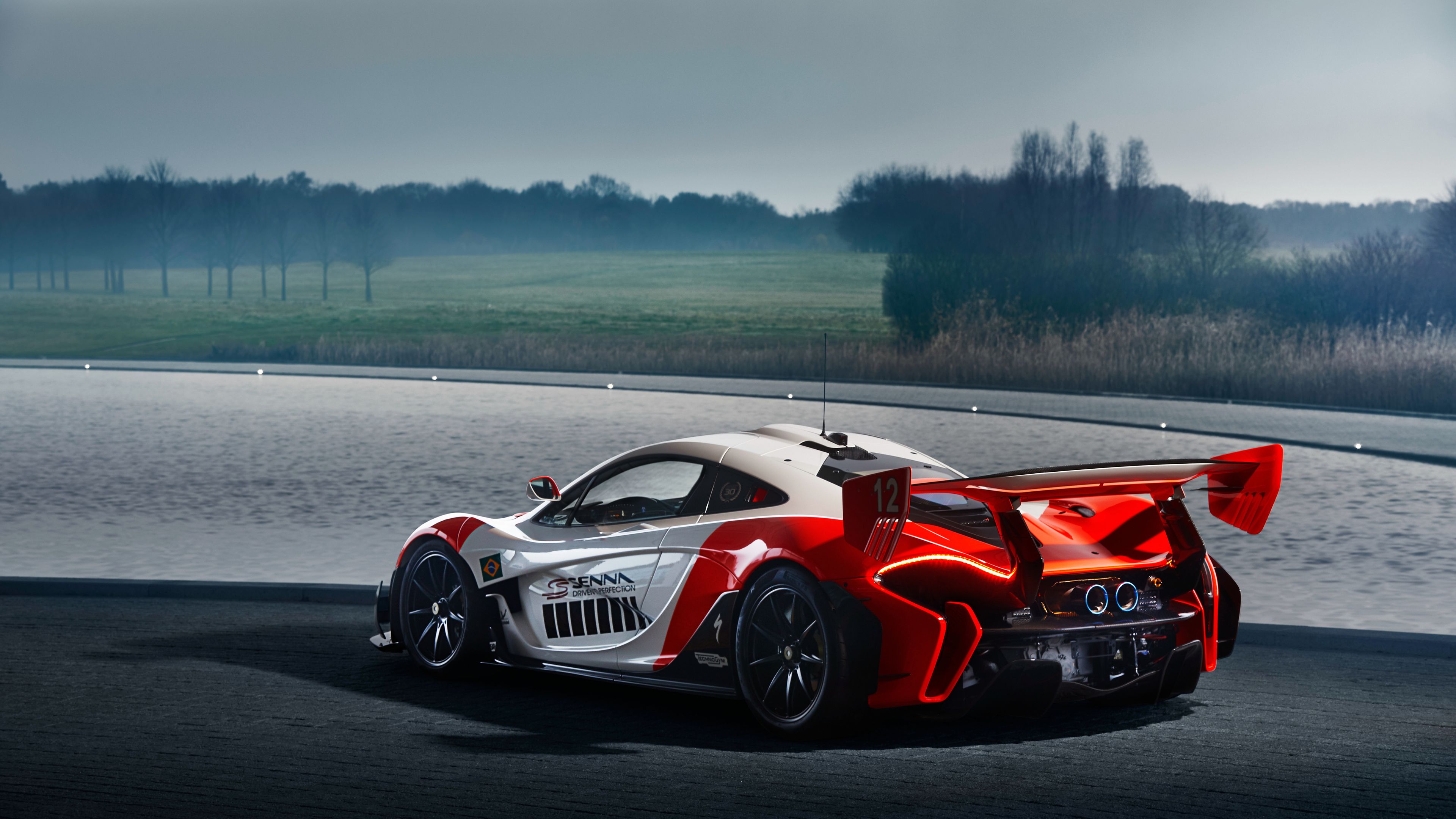 McLaren MSO P1 GTR Ayrton Senna 2018 Rear 4k Mclaren Wallpaper, Hd Wallpaper, Cars Wallpaper, 4k Wallpaper, 2018 Cars Wallp. Mclaren P1, Mclaren, Ayrton Senna
