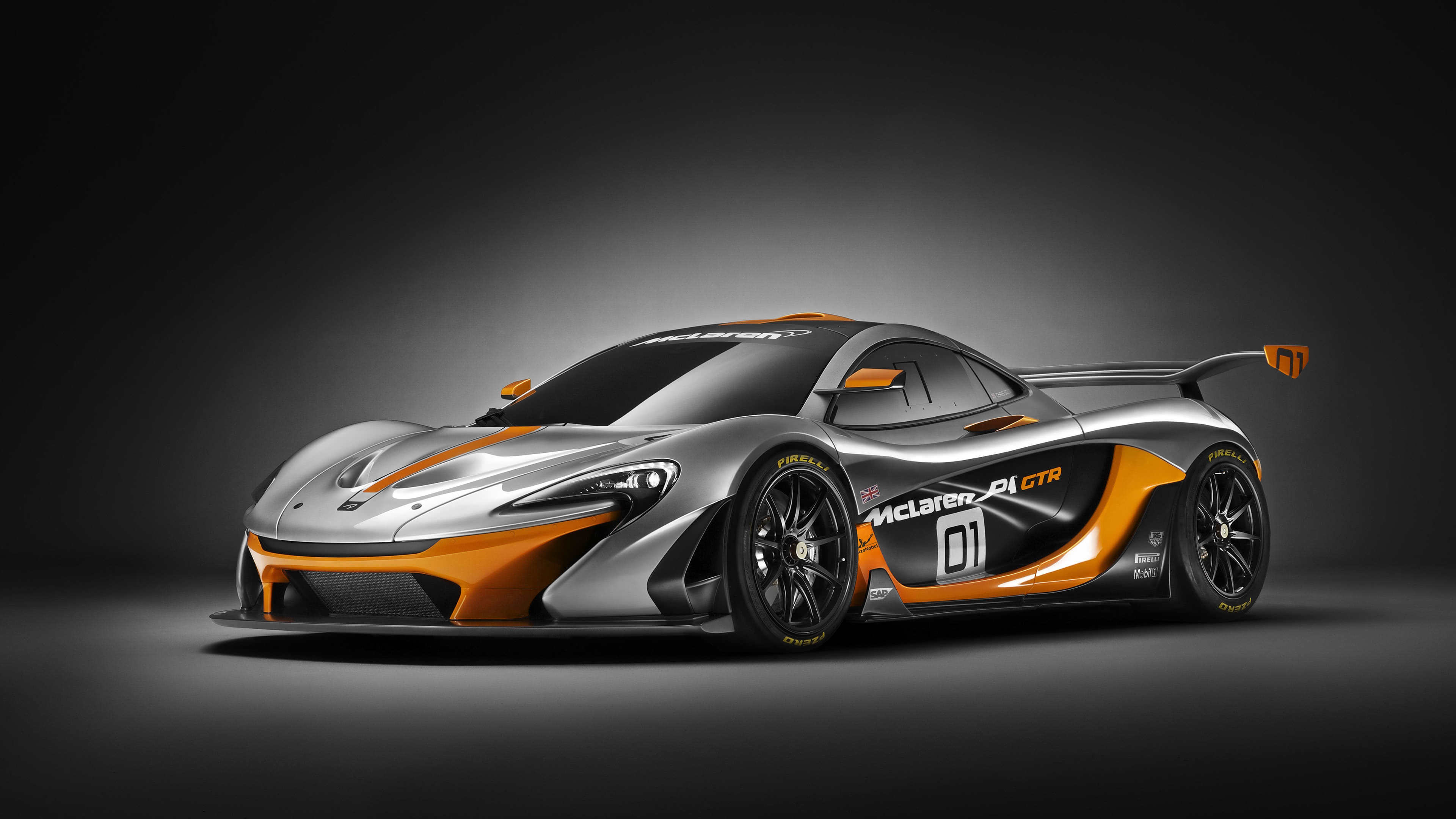 McLaren P1 GTR Hybrid UHD 4K Wallpaper