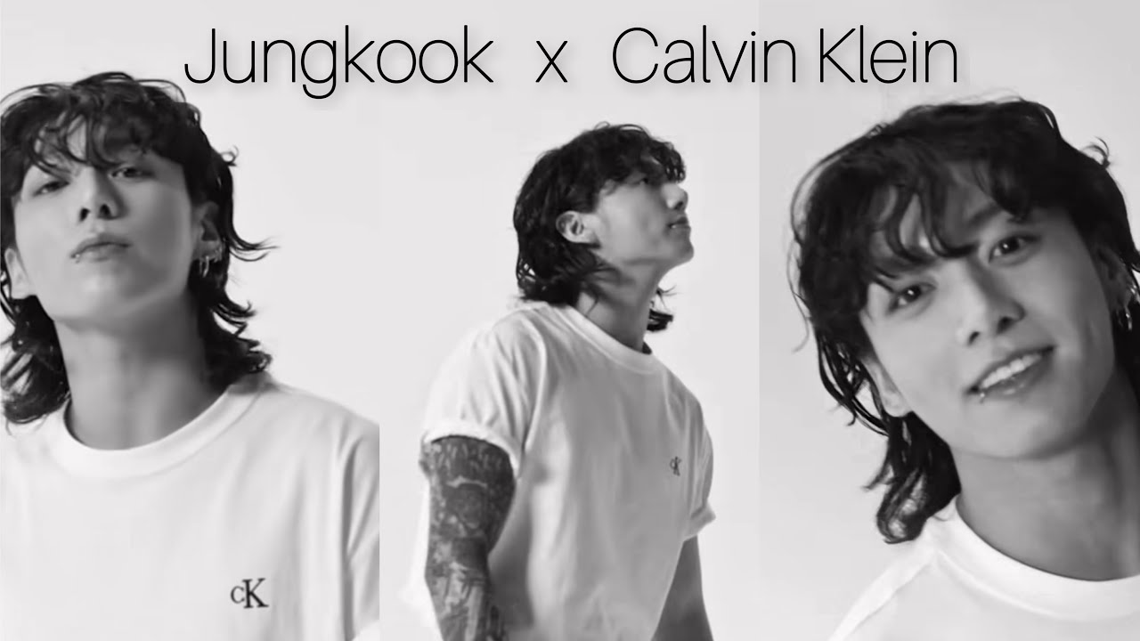 JUNGKOOK x CALVIN KLEIN photohoot. BTS 방탄소년단